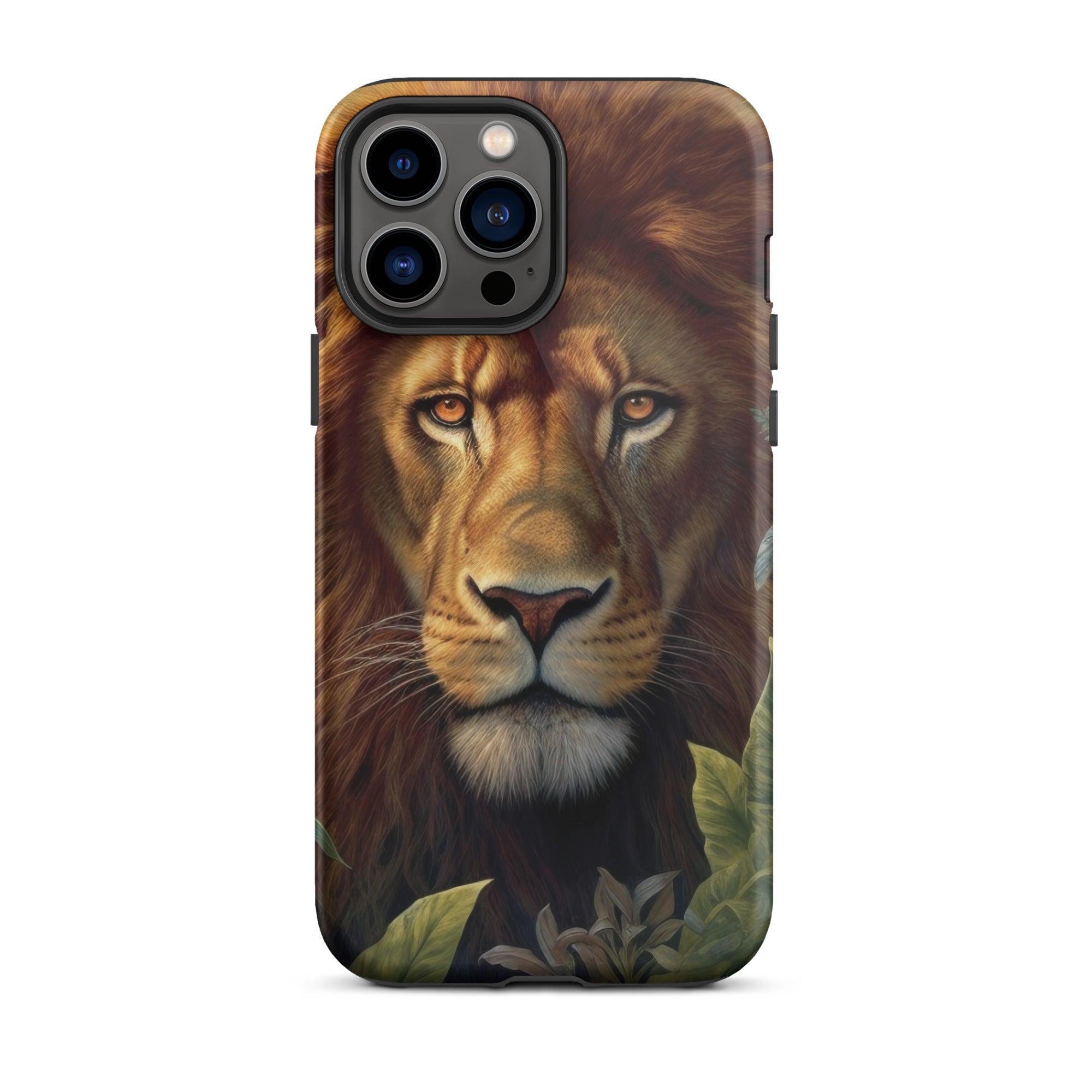 Realistic Lion Print iPhone Case by Visual Verse - Image 21