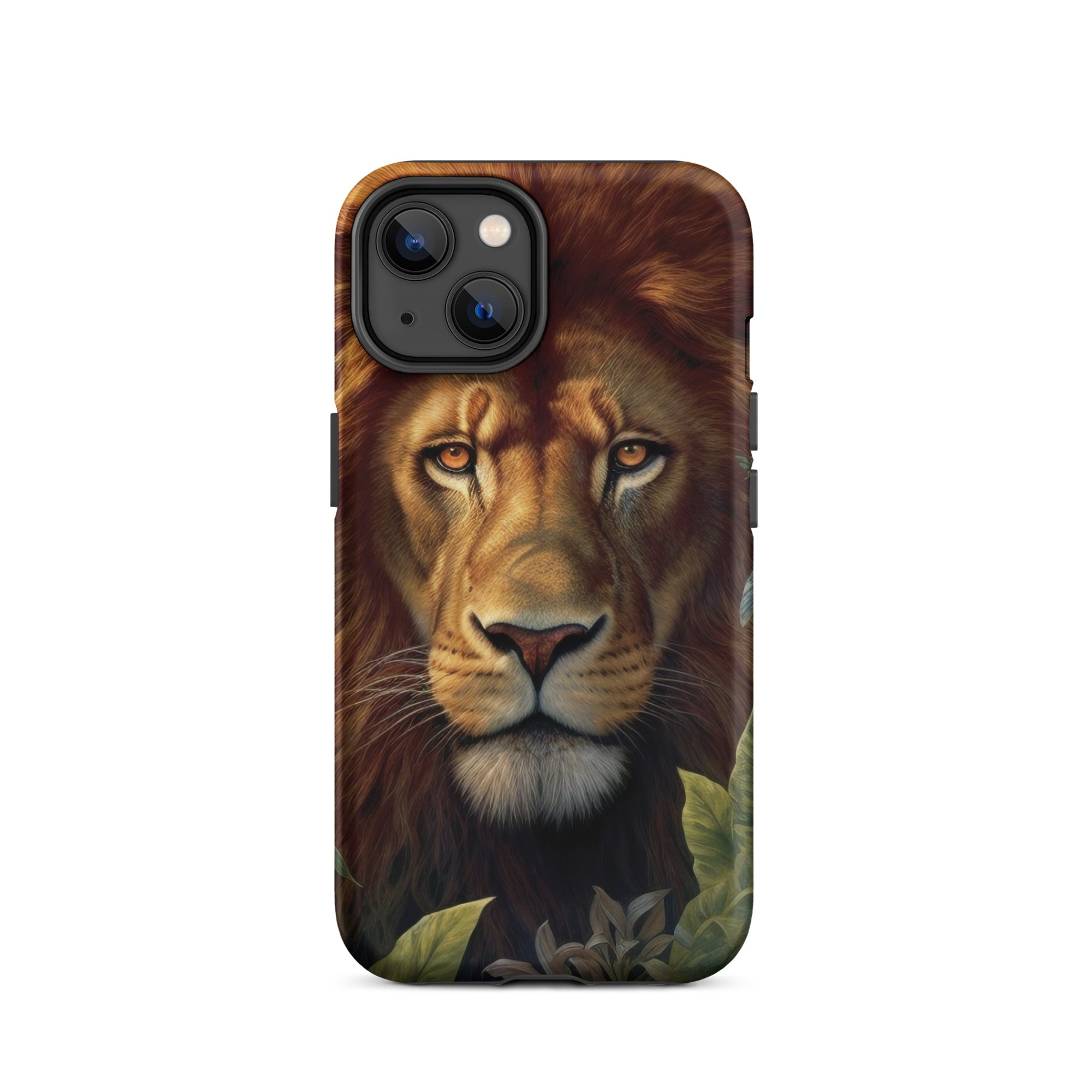 Realistic Lion Print iPhone Case by Visual Verse - Image 24