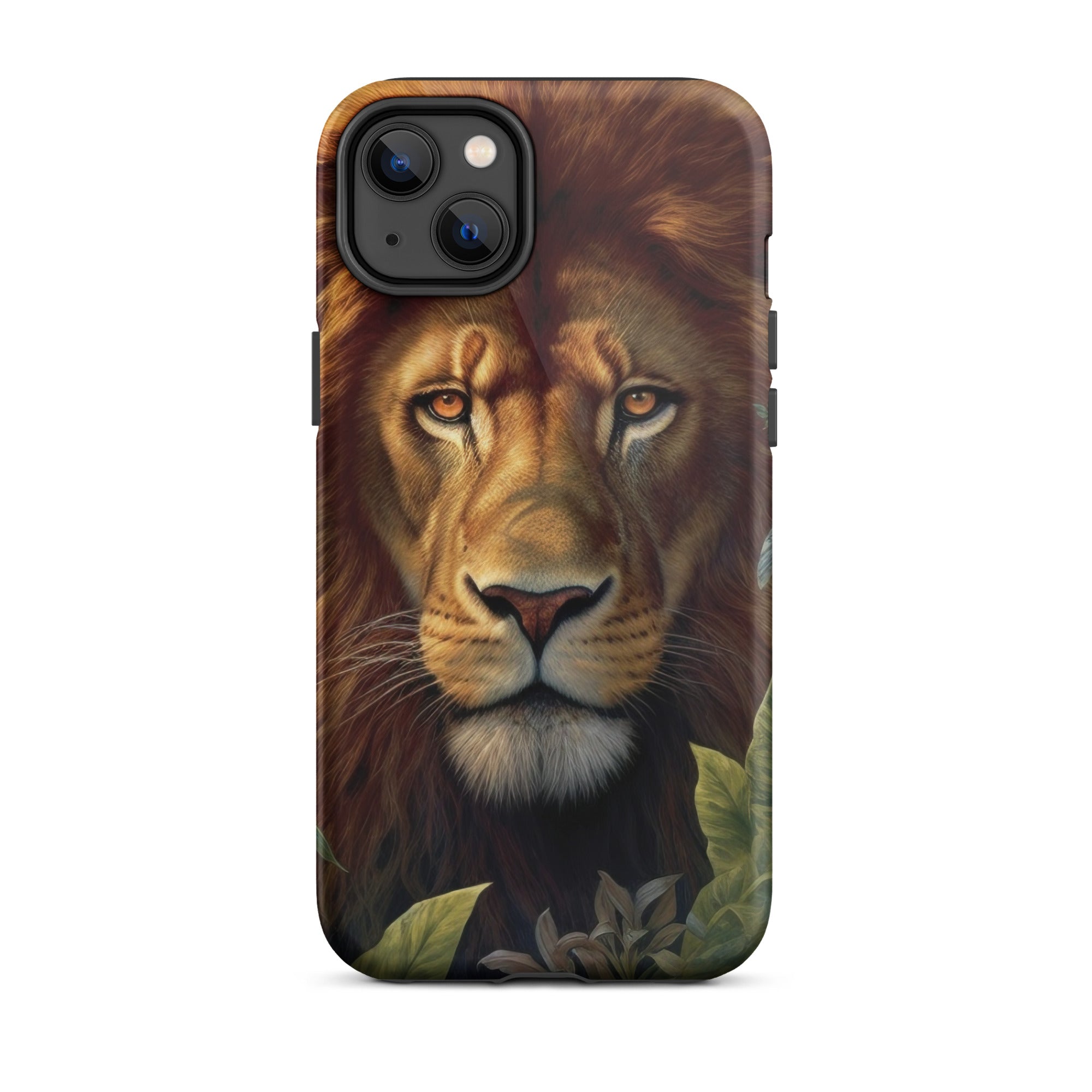 Realistic Lion Print iPhone Case by Visual Verse - Image 25