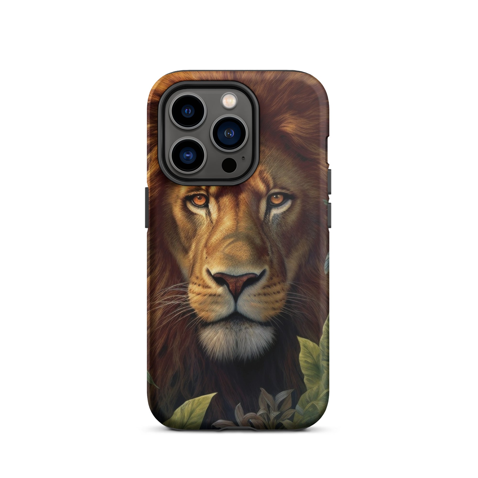Realistic Lion Print iPhone Case by Visual Verse - Image 27
