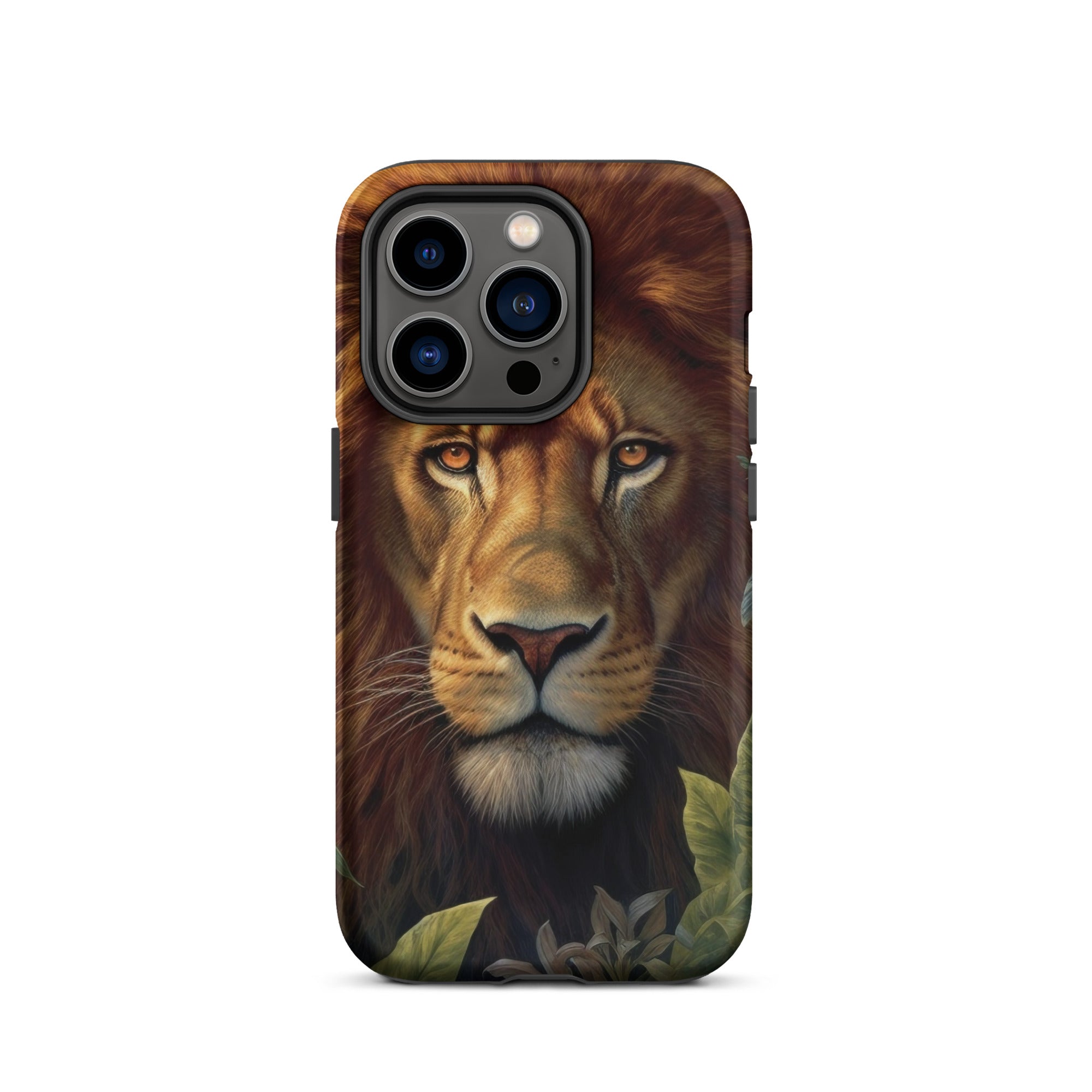 Realistic Lion Print iPhone Case by Visual Verse - Image 28