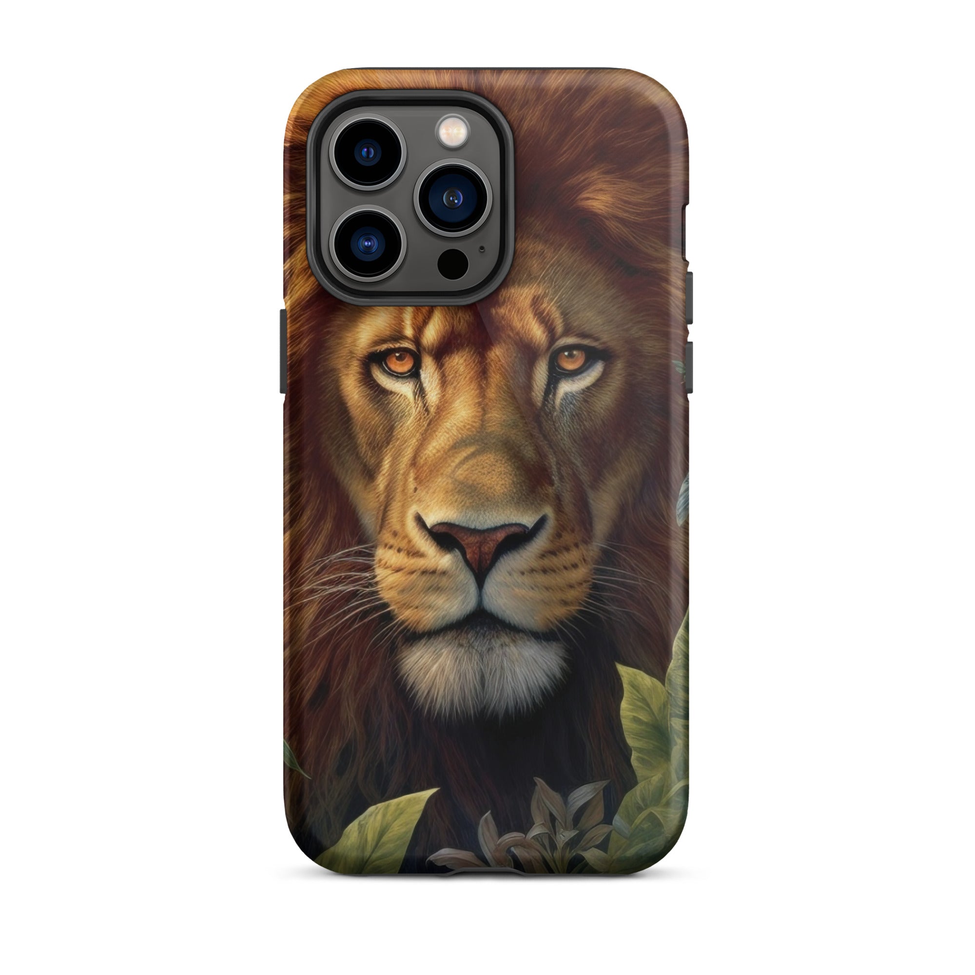 Realistic Lion Print iPhone Case by Visual Verse - Image 29