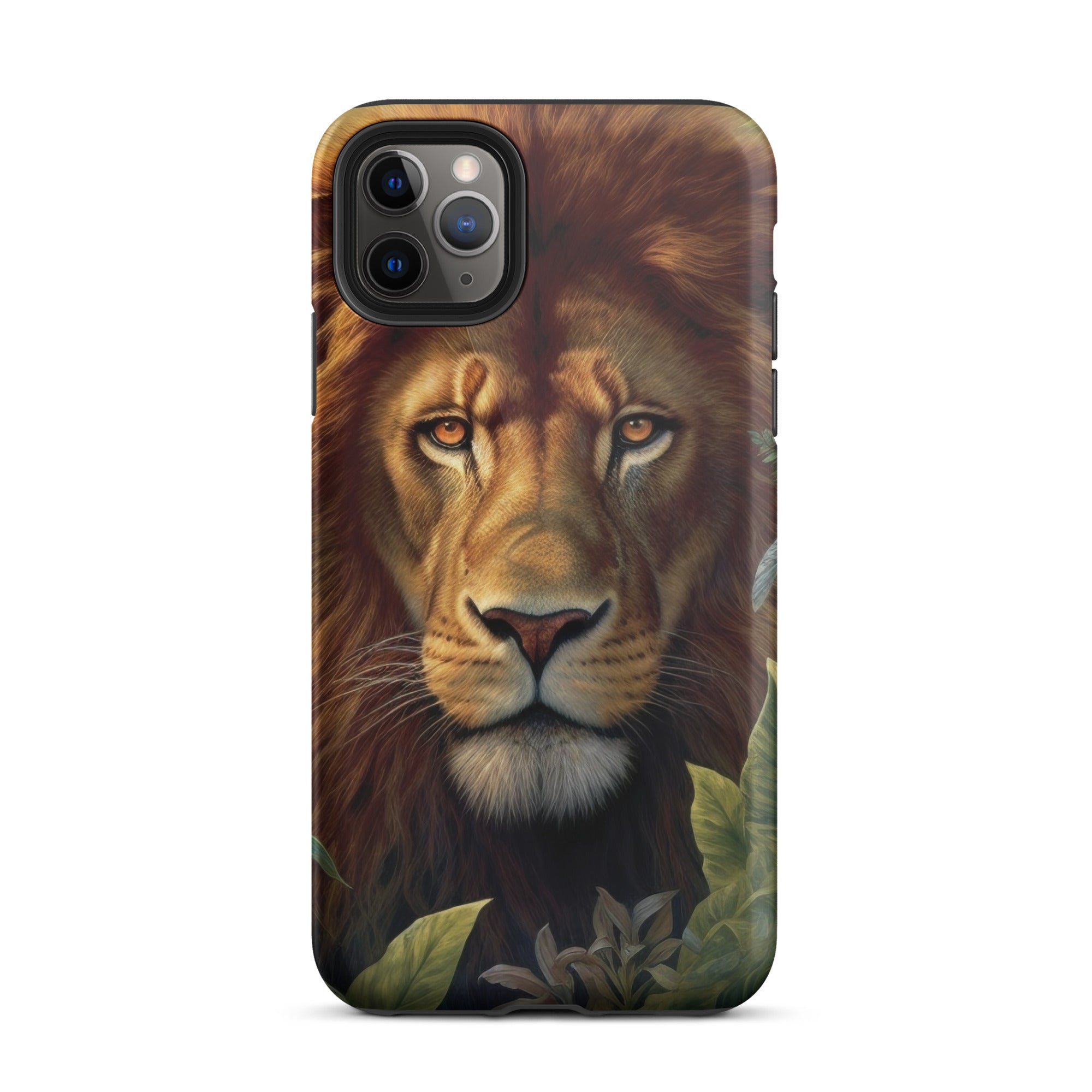 Realistic Lion Print iPhone Case by Visual Verse - Image 5