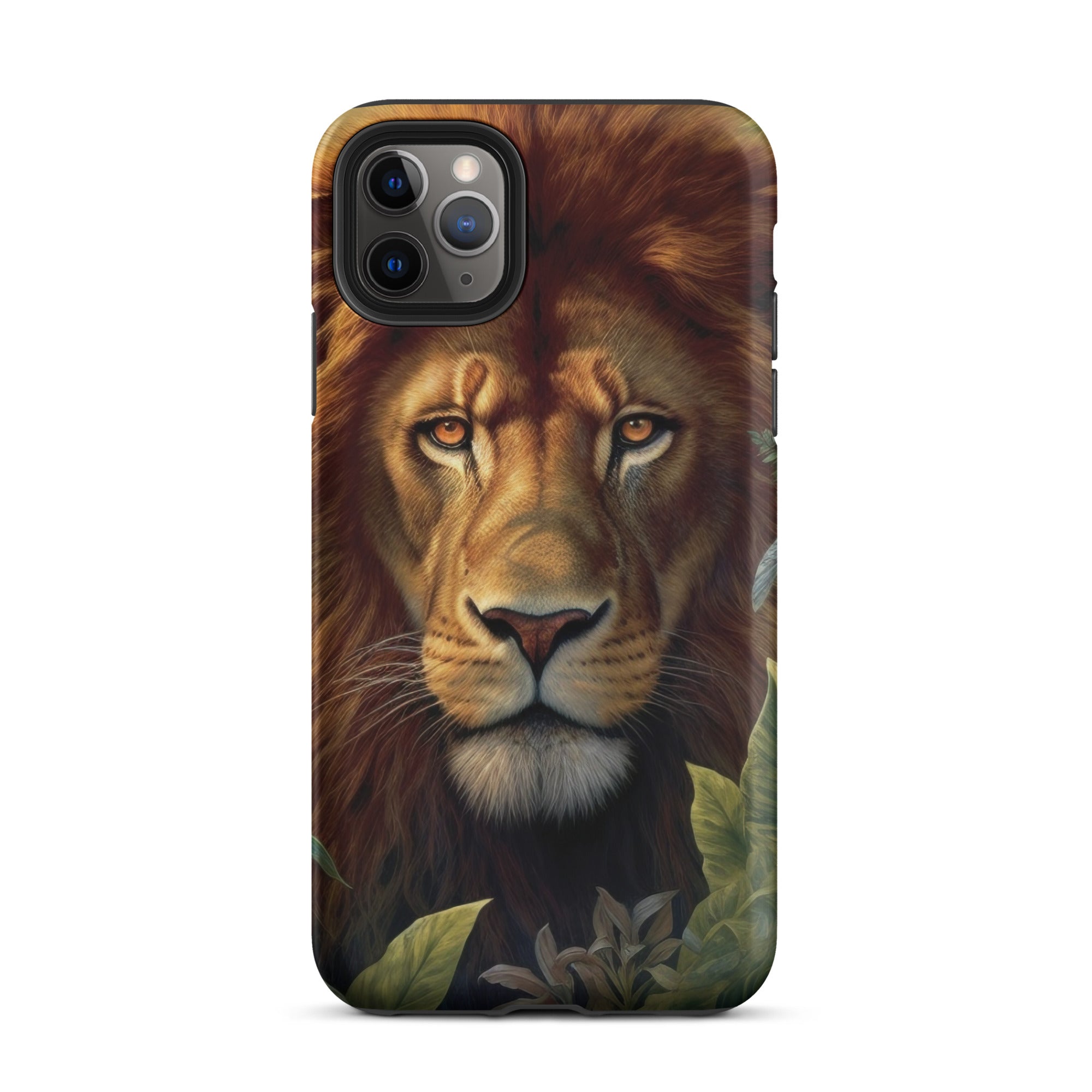 Realistic Lion Print iPhone Case by Visual Verse - Image 6