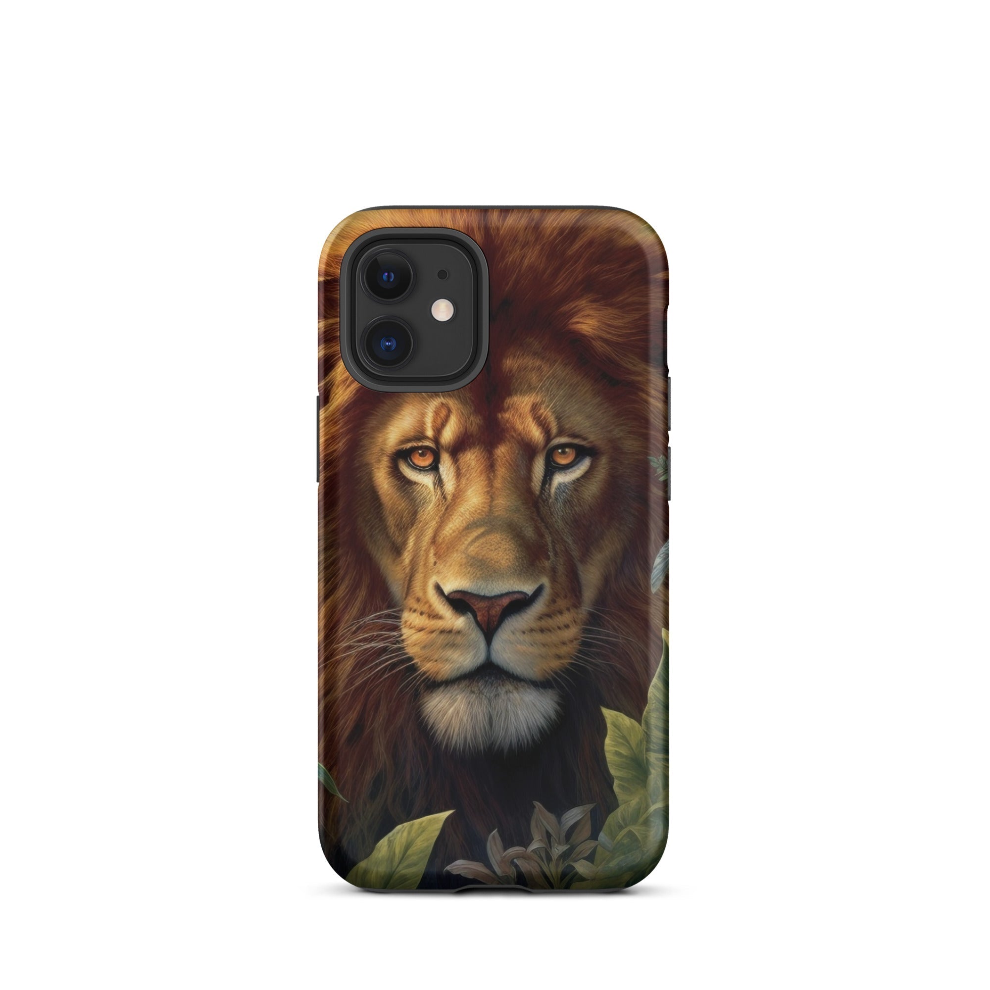 Realistic Lion Print iPhone Case by Visual Verse - Image 8