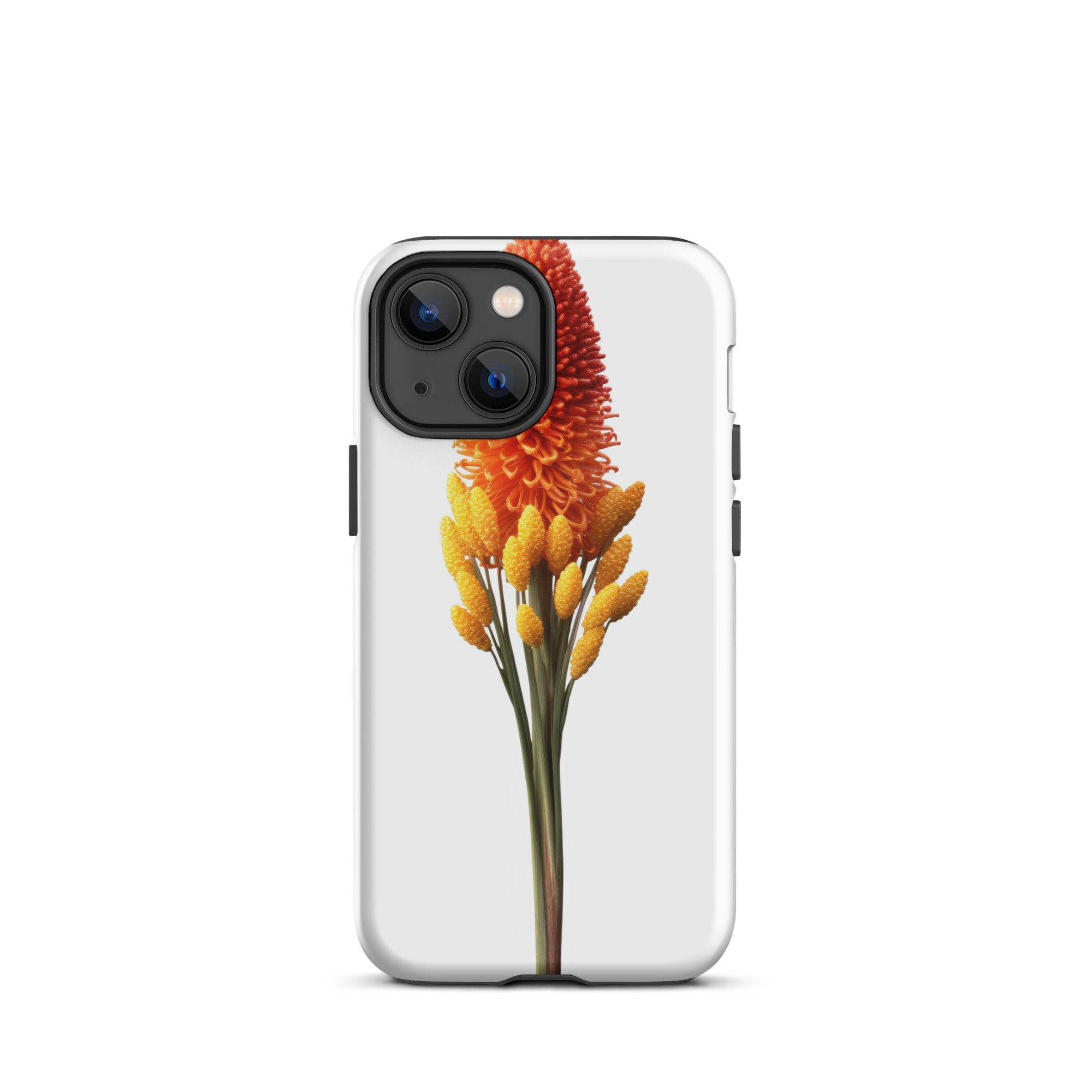 Red Hot Poker Flower iPhone Case by Visual Verse - Image 16