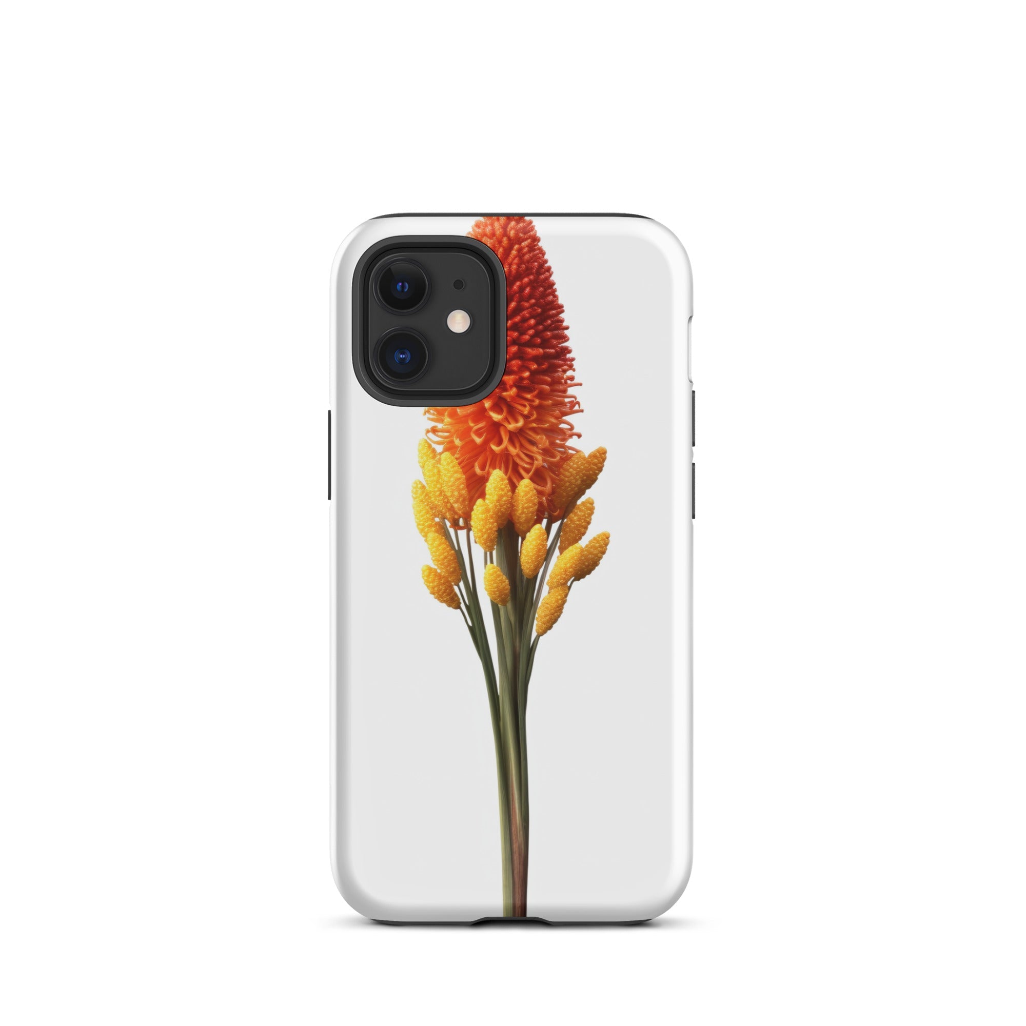 Red Hot Poker Flower iPhone Case by Visual Verse - Image 8