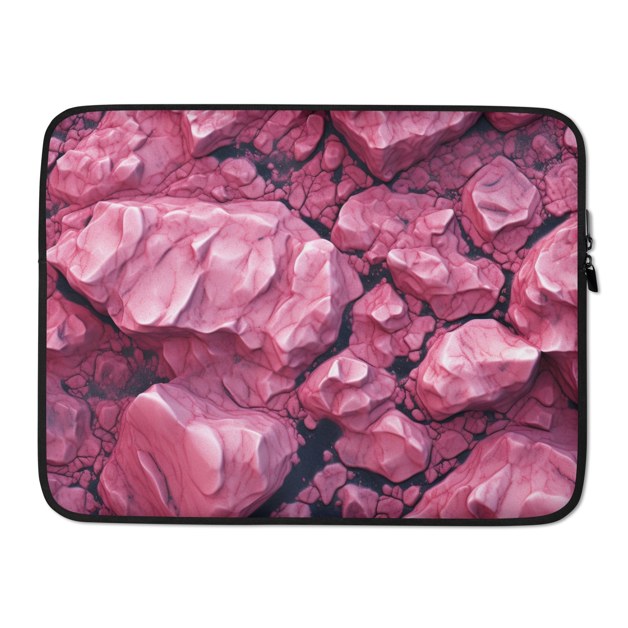Rhodonite Laptop Sleeve by Visual Verse - Image 1