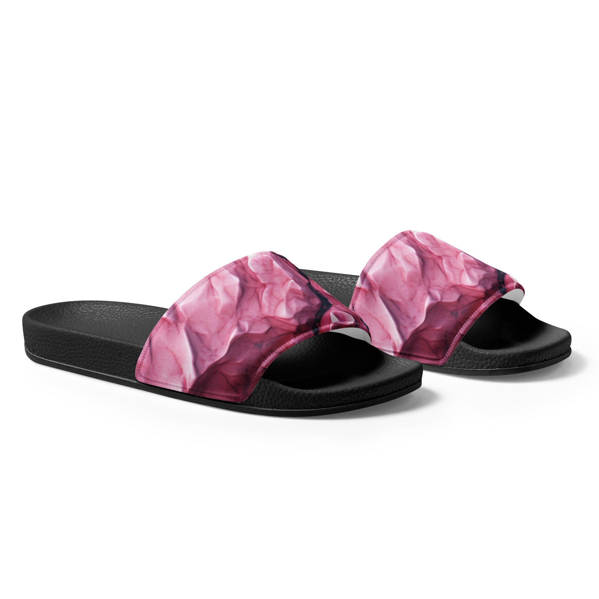 Rhodonite Men's Slides by Visual Verse - Image 4