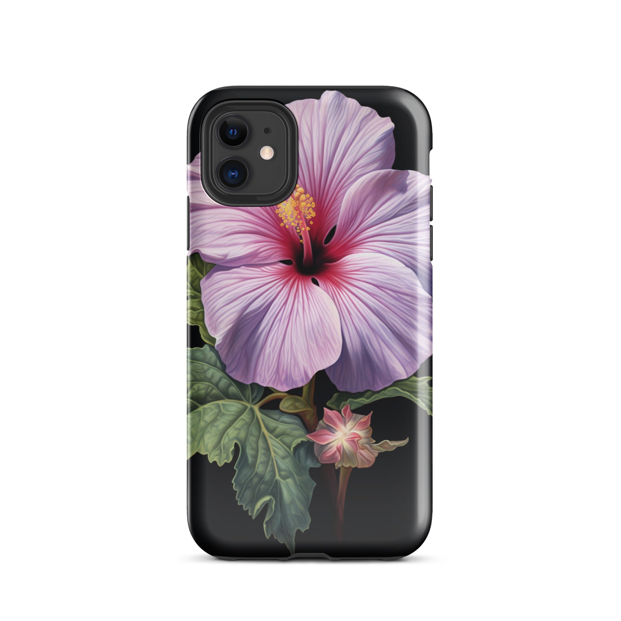 Rose Mallow Flower iPhone Case by Visual Verse - Image 1