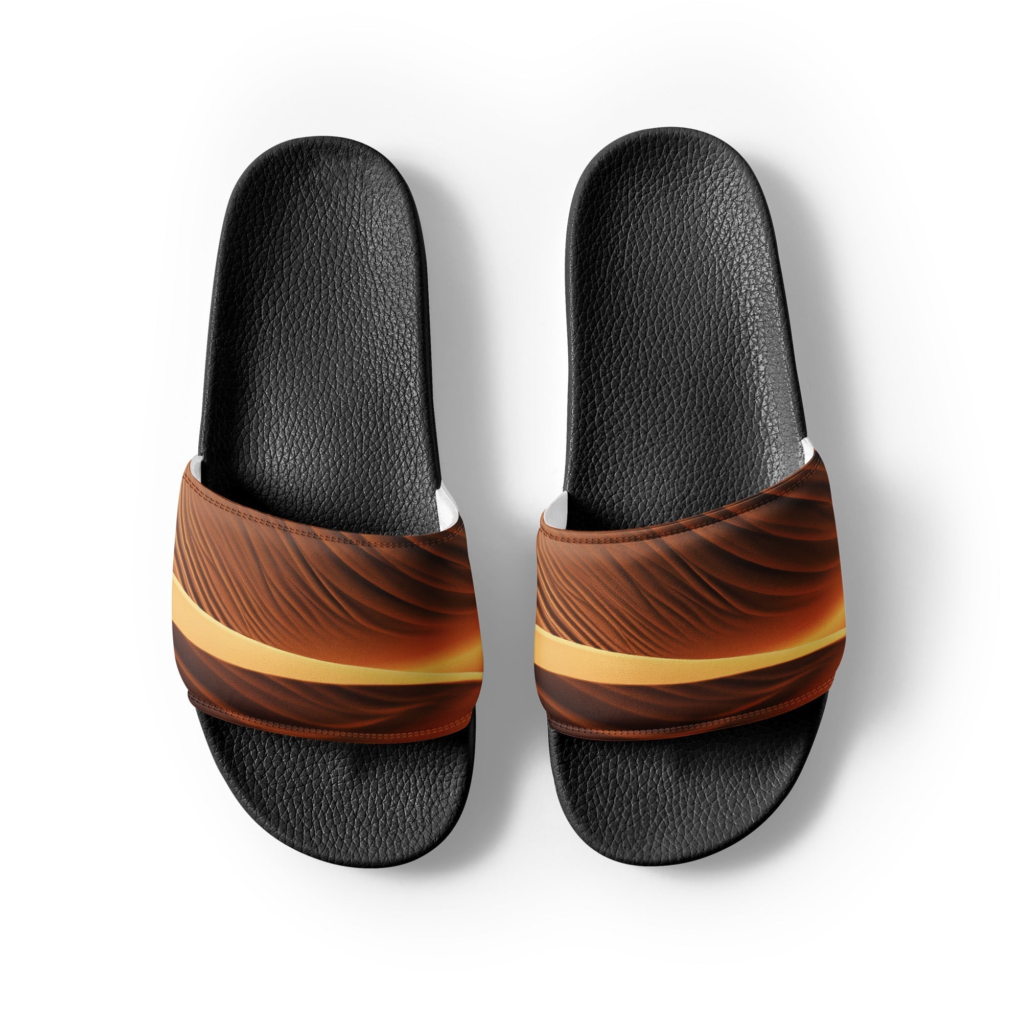 Sand Desert Women's Slides by Visual Verse - Image 2