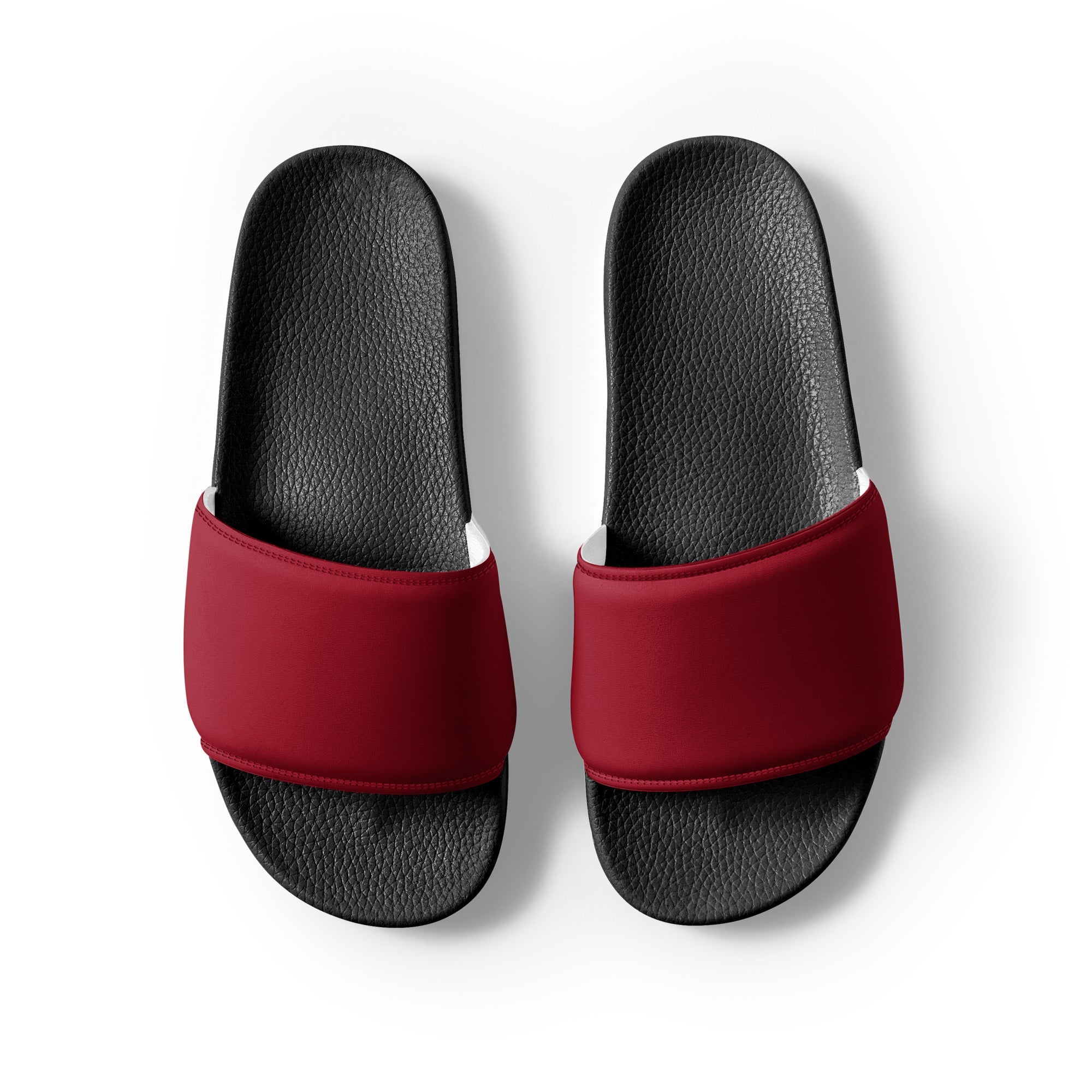 Scarlett Color Men's Slides by Visual Verse - Image 2