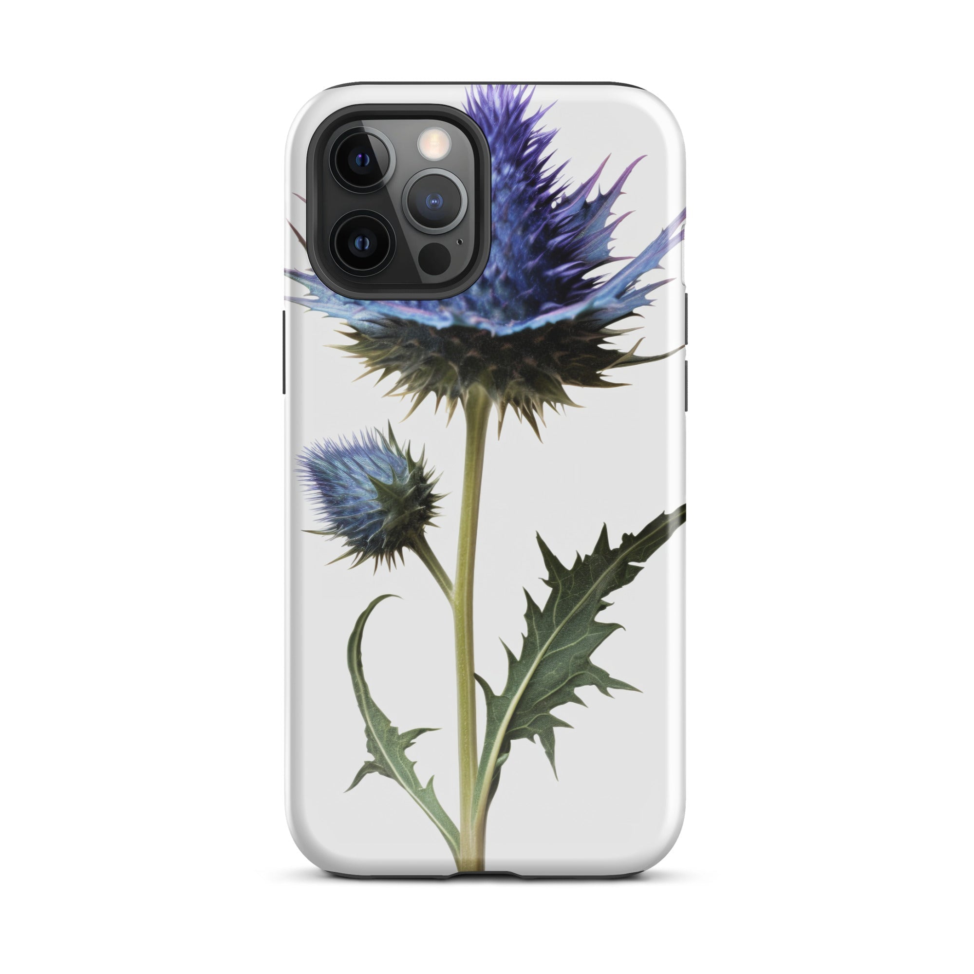 Sea Holly Flower iPhone Case by Visual Verse - Image 13