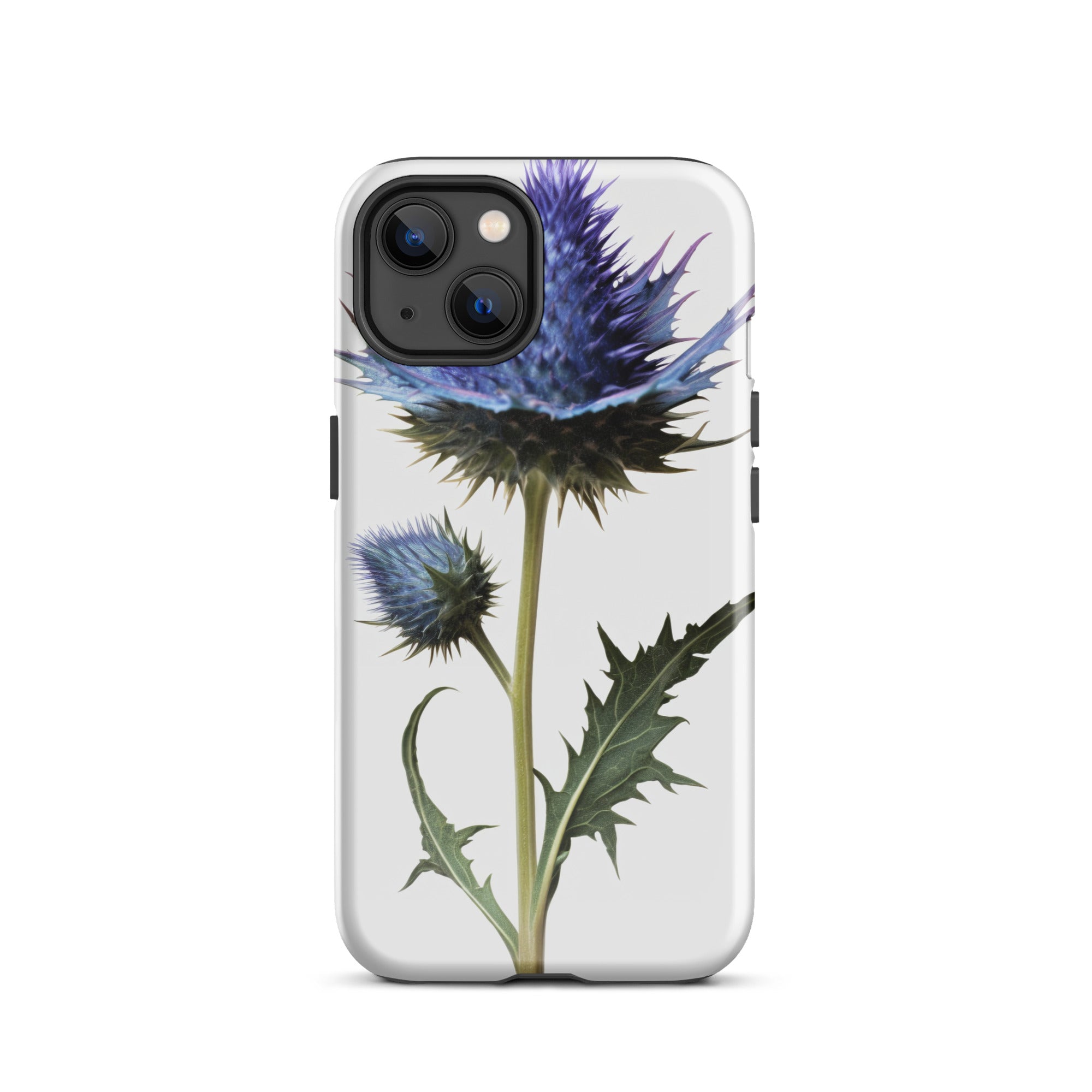 Sea Holly Flower iPhone Case by Visual Verse - Image 17