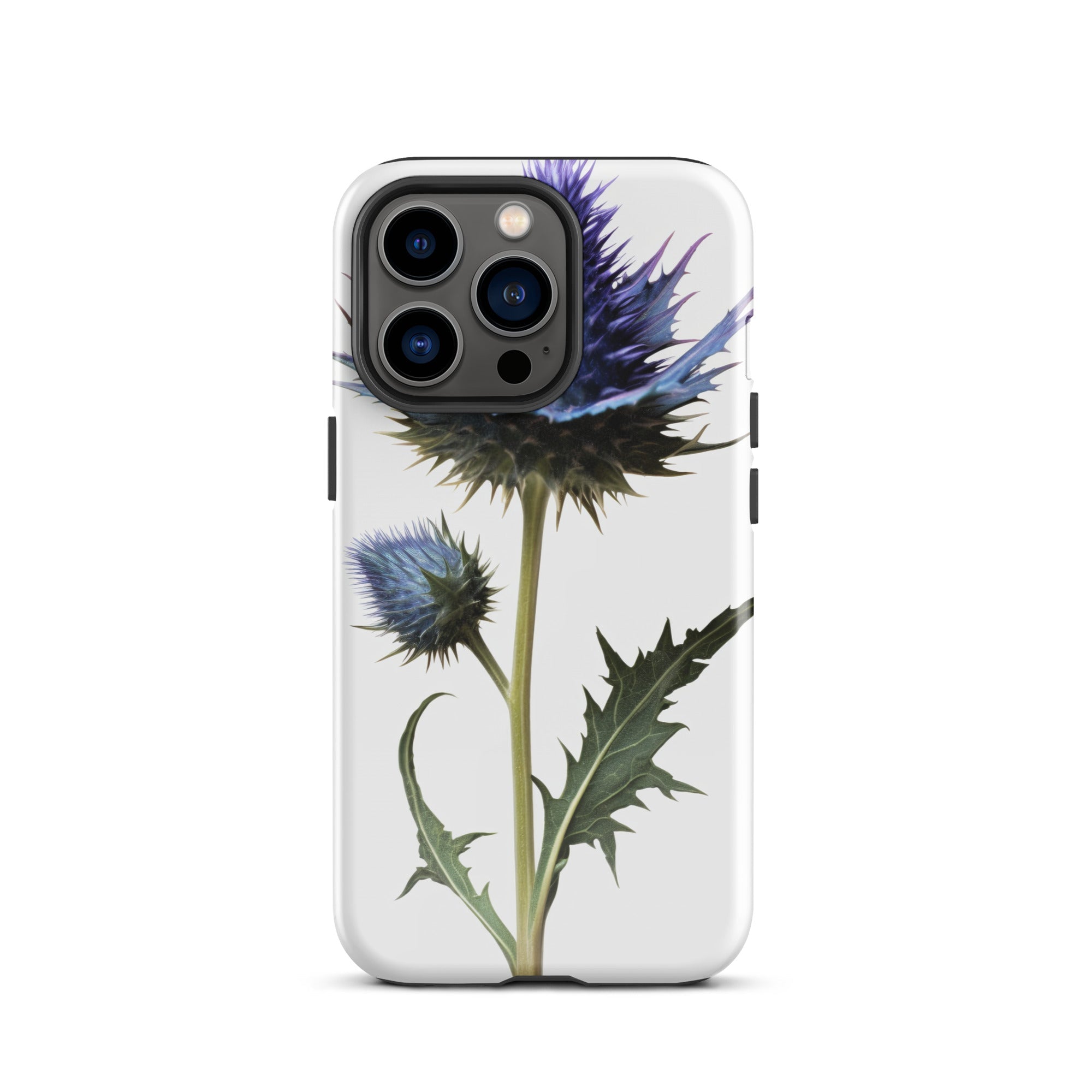 Sea Holly Flower iPhone Case by Visual Verse - Image 19