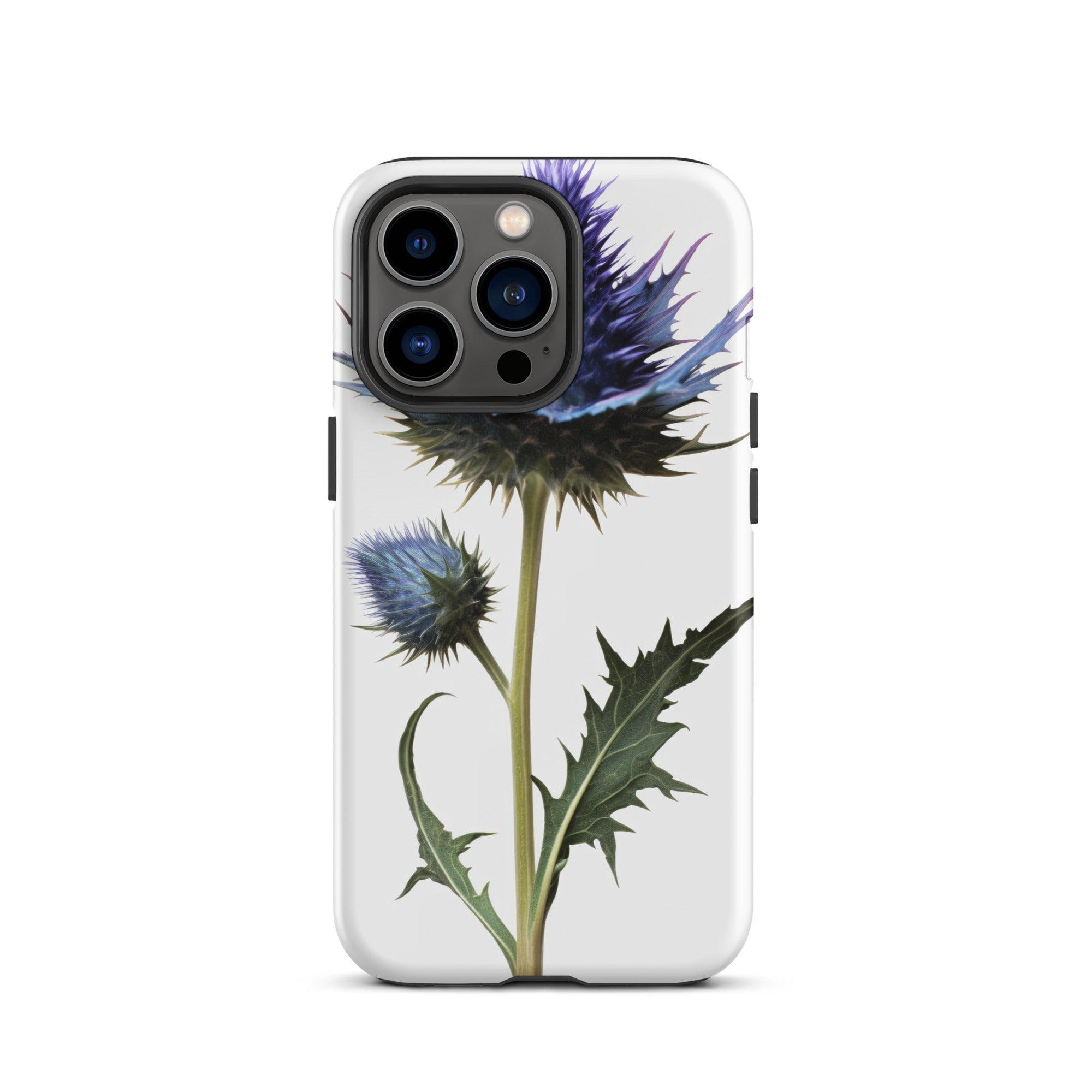 Sea Holly Flower iPhone Case by Visual Verse - Image 20