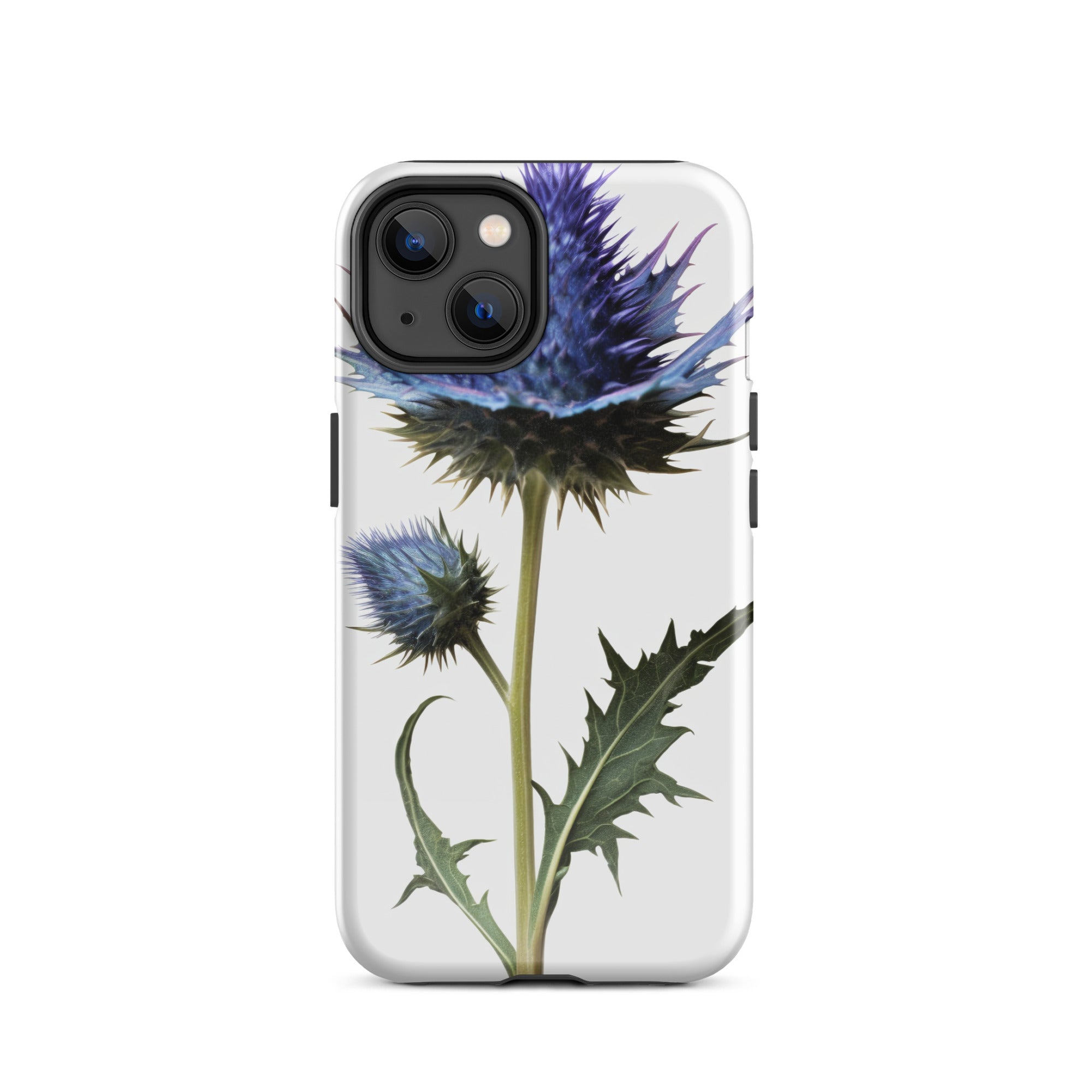 Sea Holly Flower iPhone Case by Visual Verse - Image 23