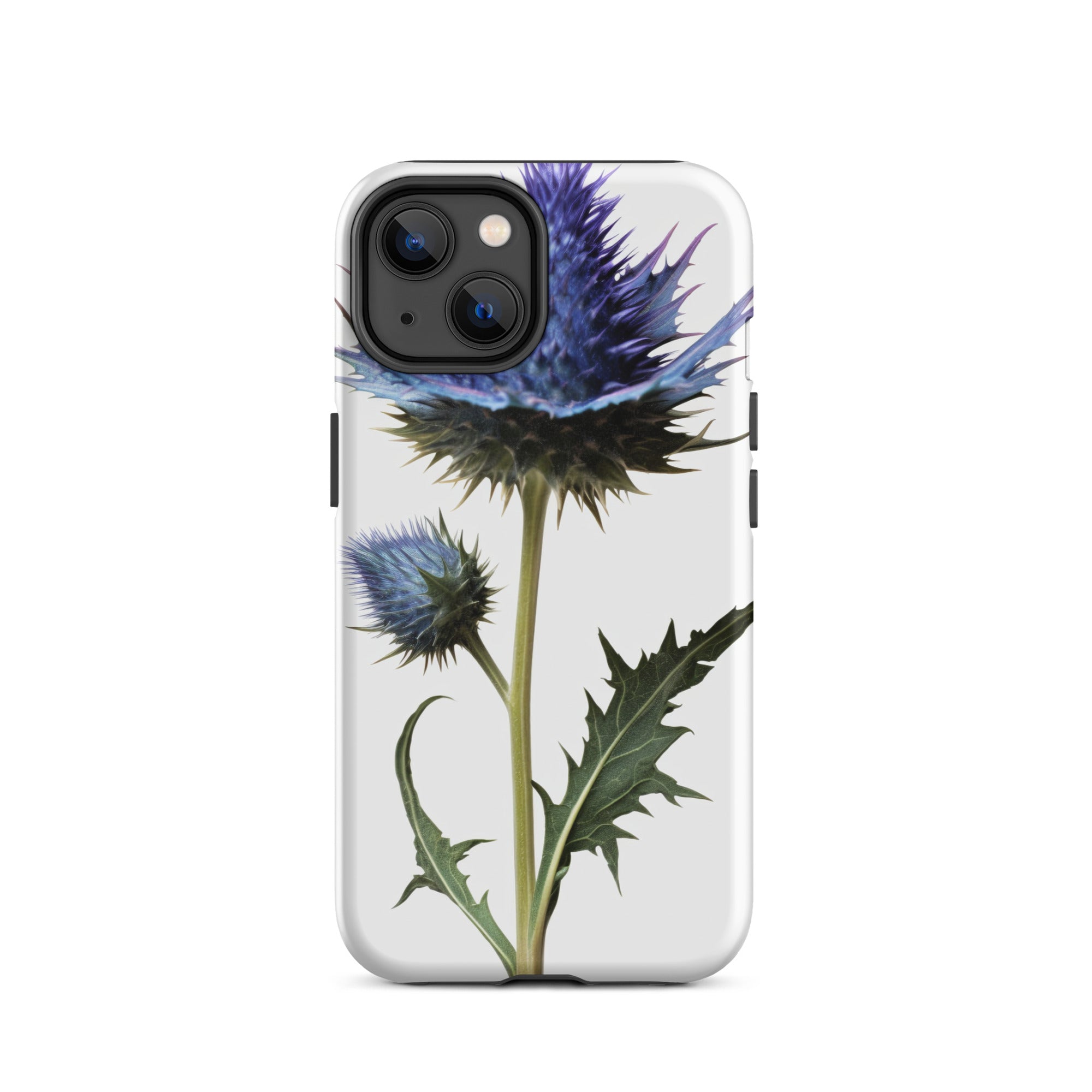 Sea Holly Flower iPhone Case by Visual Verse - Image 24