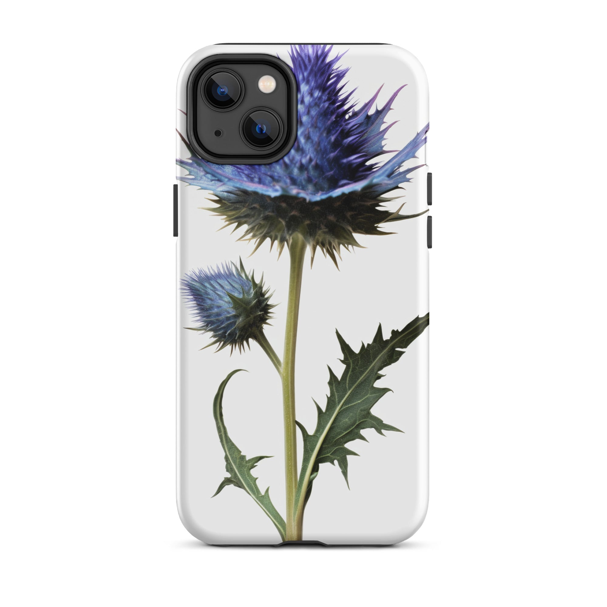Sea Holly Flower iPhone Case by Visual Verse - Image 26