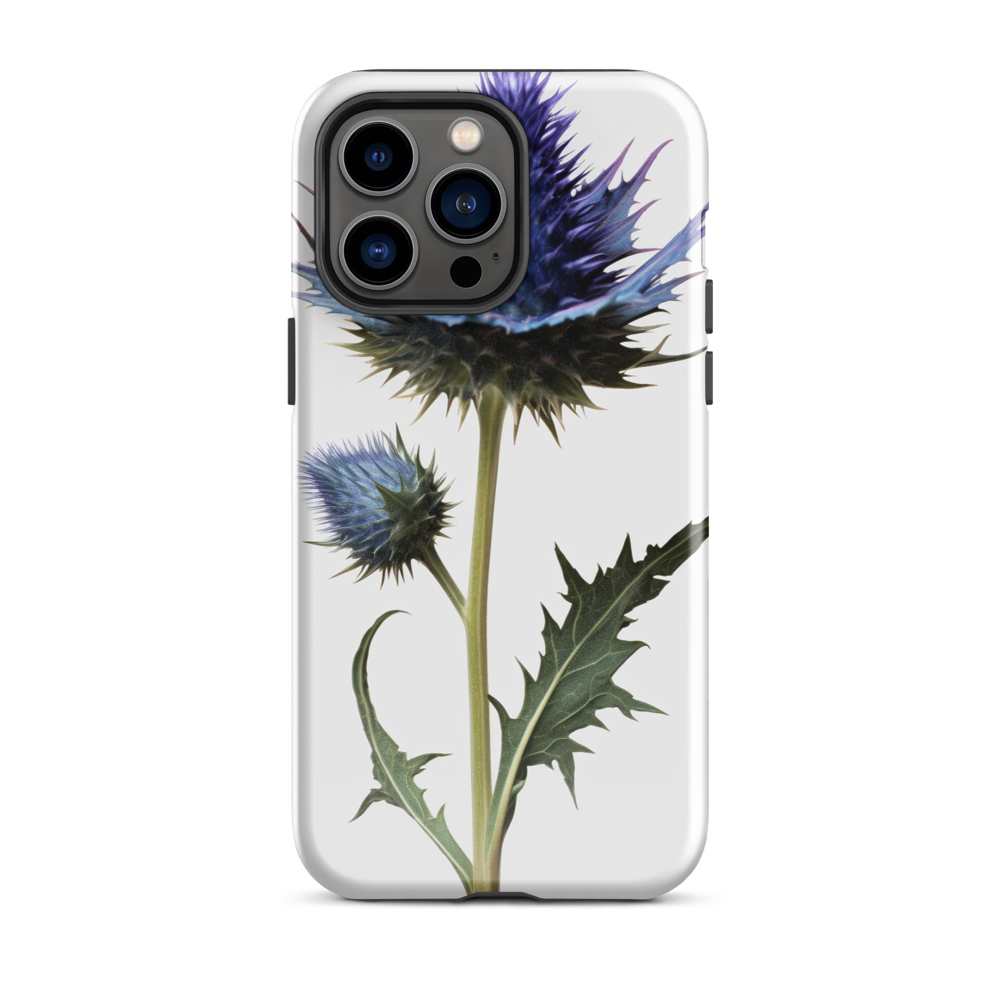 Sea Holly Flower iPhone Case by Visual Verse - Image 29