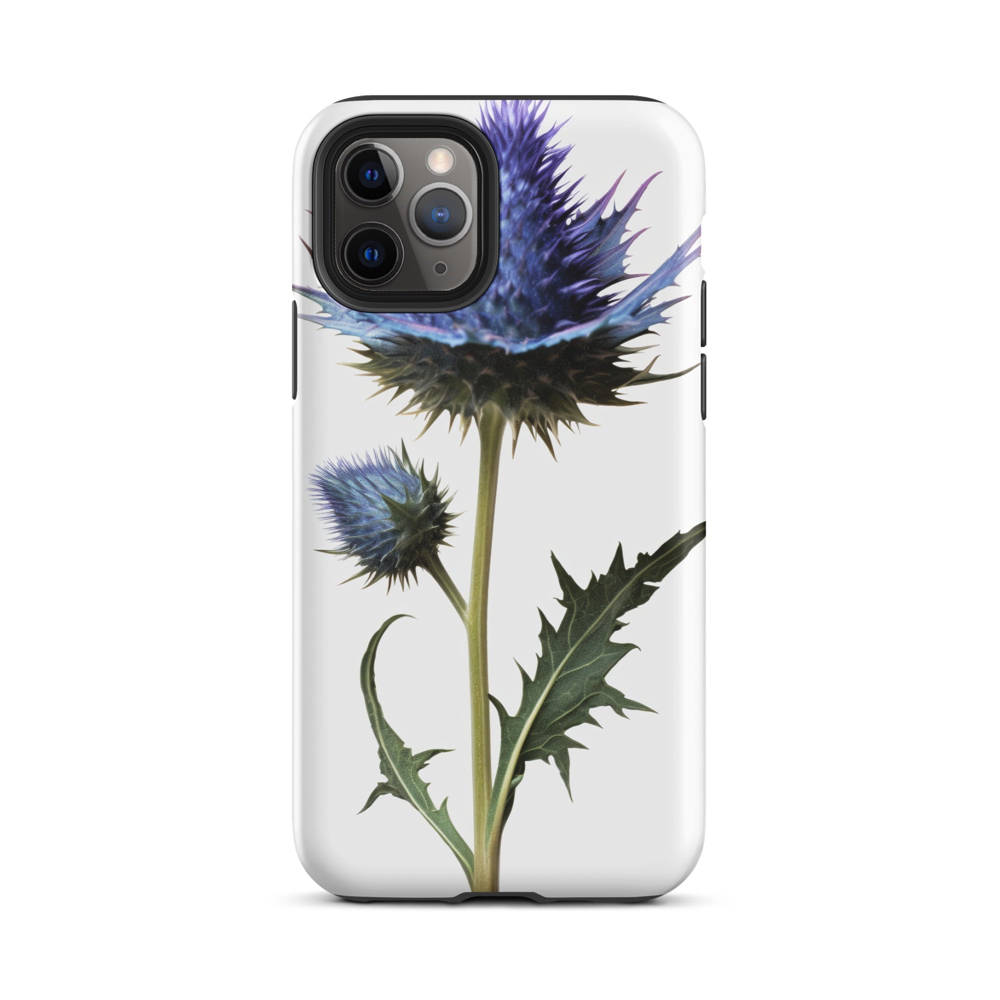 Sea Holly Flower iPhone Case by Visual Verse - Image 4