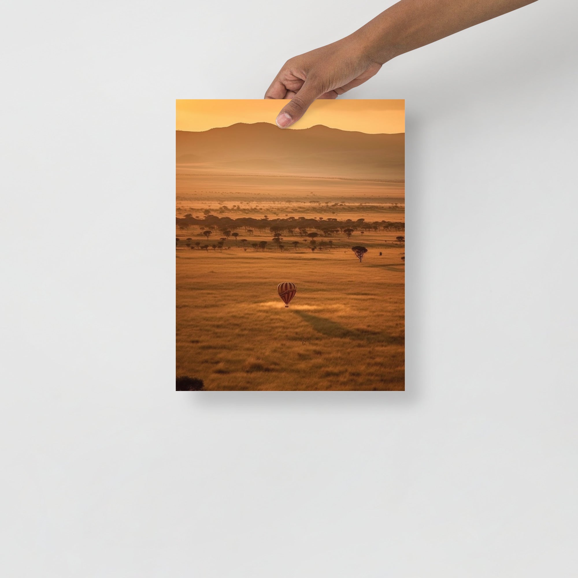 Serengeti Safari Wildlife Adventure Art Poster by Visual Verse - Image 4