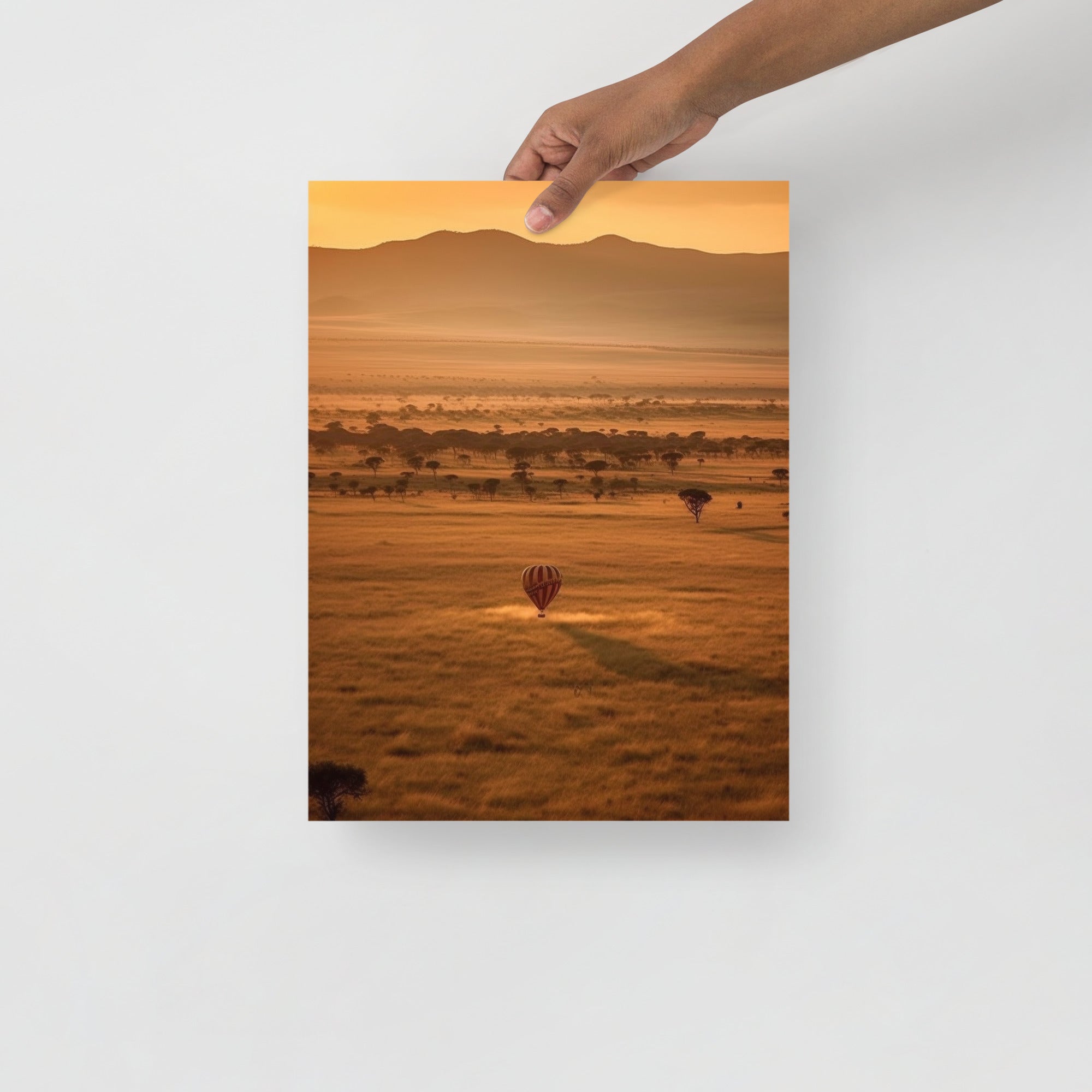 Serengeti Safari Wildlife Adventure Art Poster by Visual Verse - Image 5