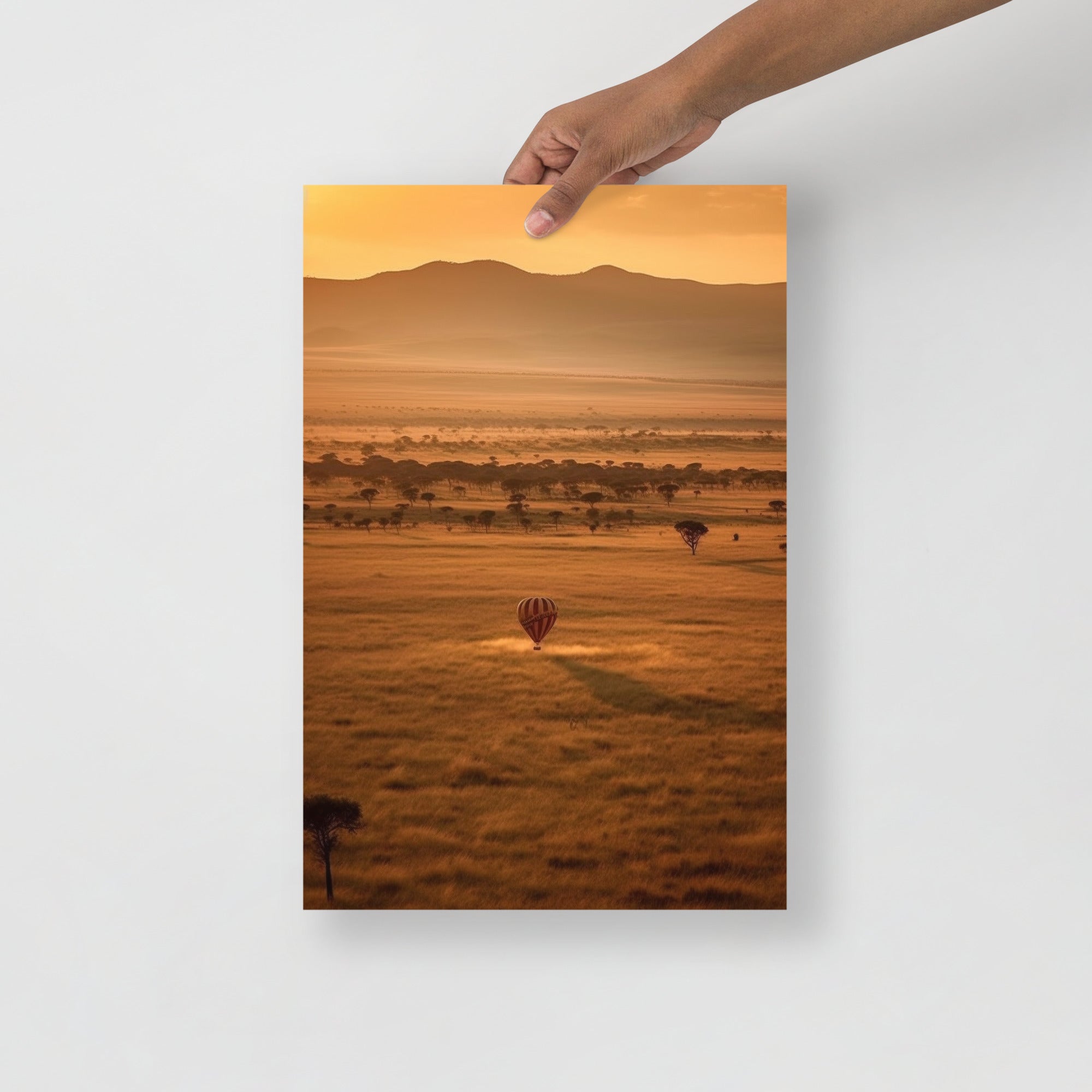 Serengeti Safari Wildlife Adventure Art Poster by Visual Verse - Image 6
