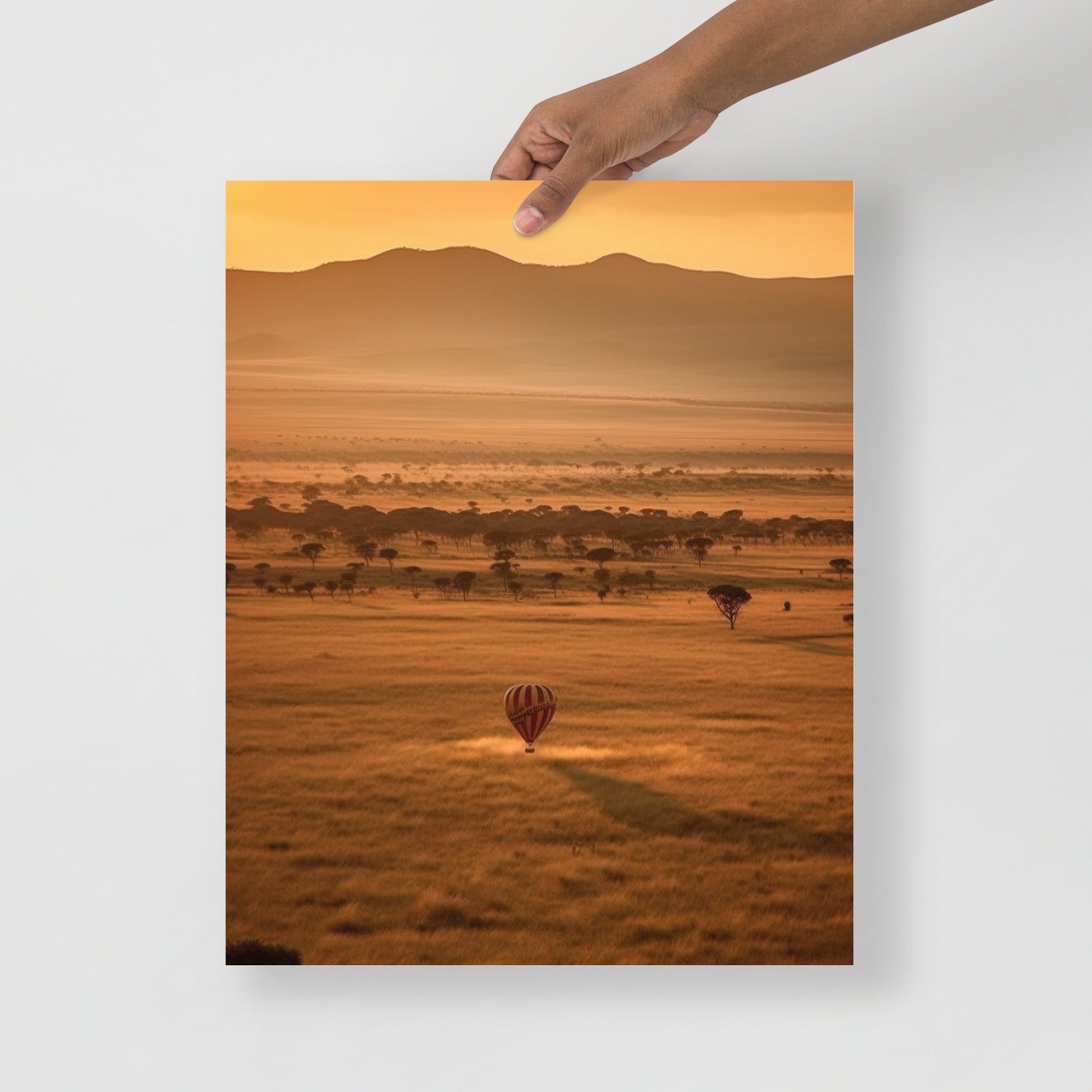 Serengeti Safari Wildlife Adventure Art Poster by Visual Verse - Image 7