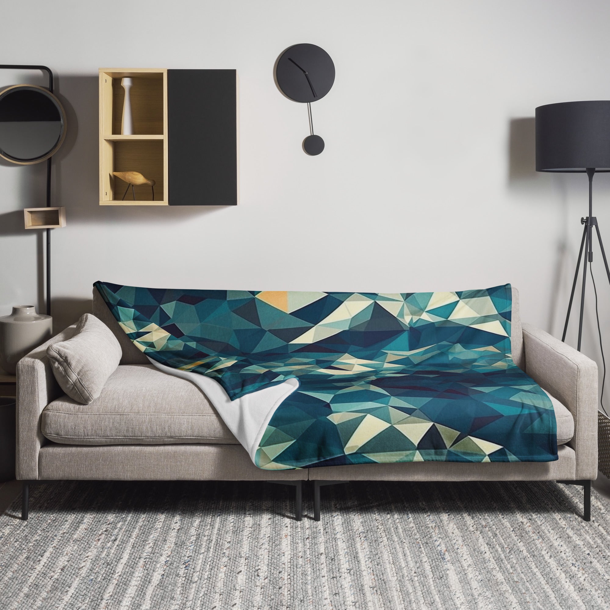Shark Inspired Blanket by Visual Verse - Image 1