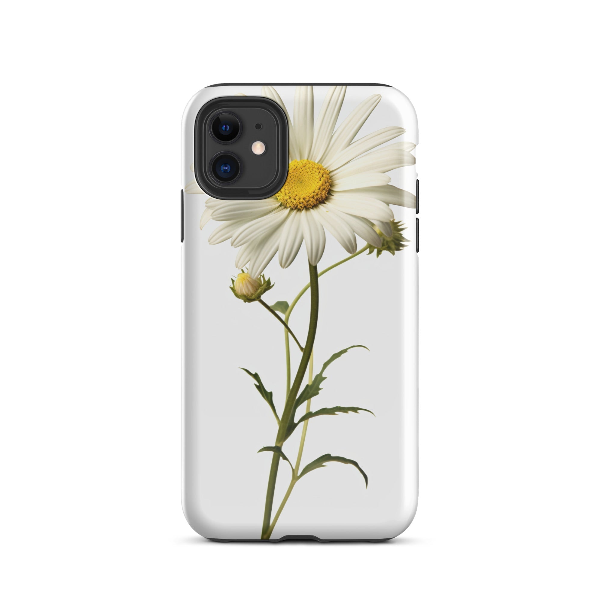 Shasta Daisy Flower iPhone Case by Visual Verse - Image 1
