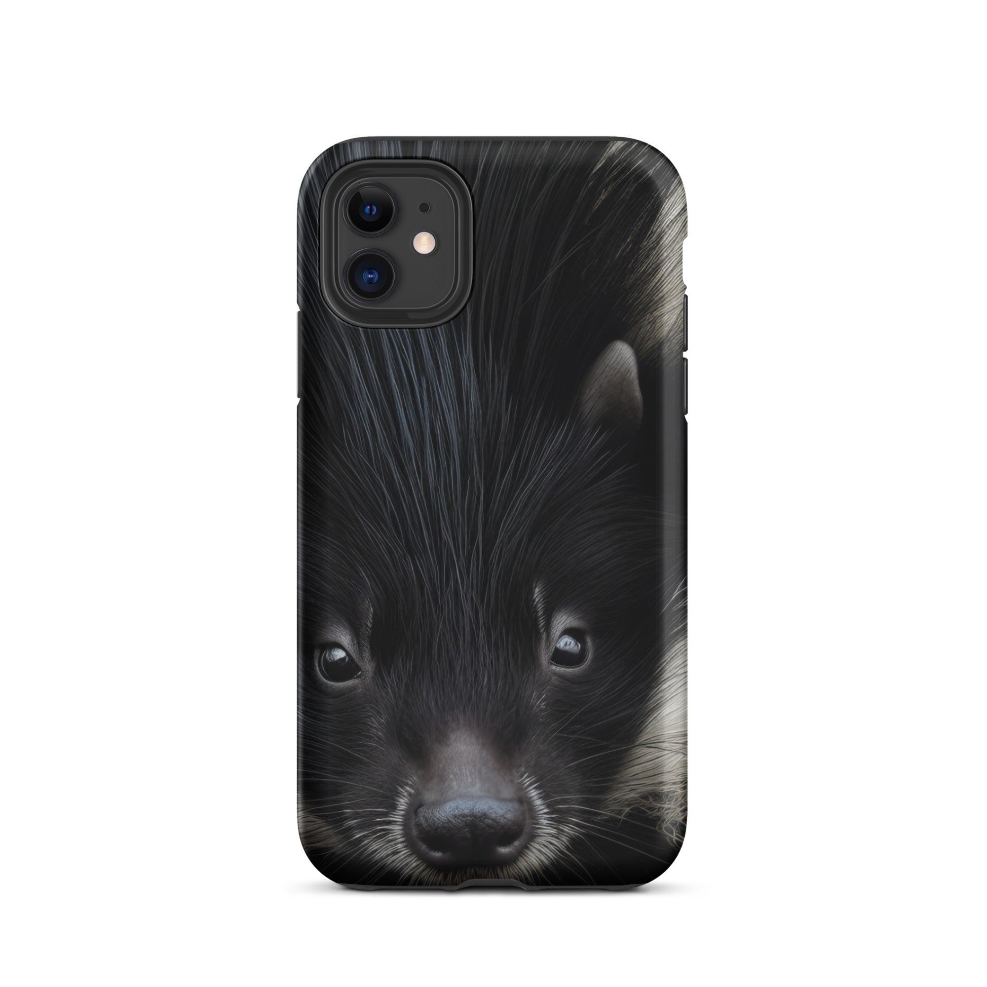 Skunk Fur iPhone Case by Visual Verse - Image 2