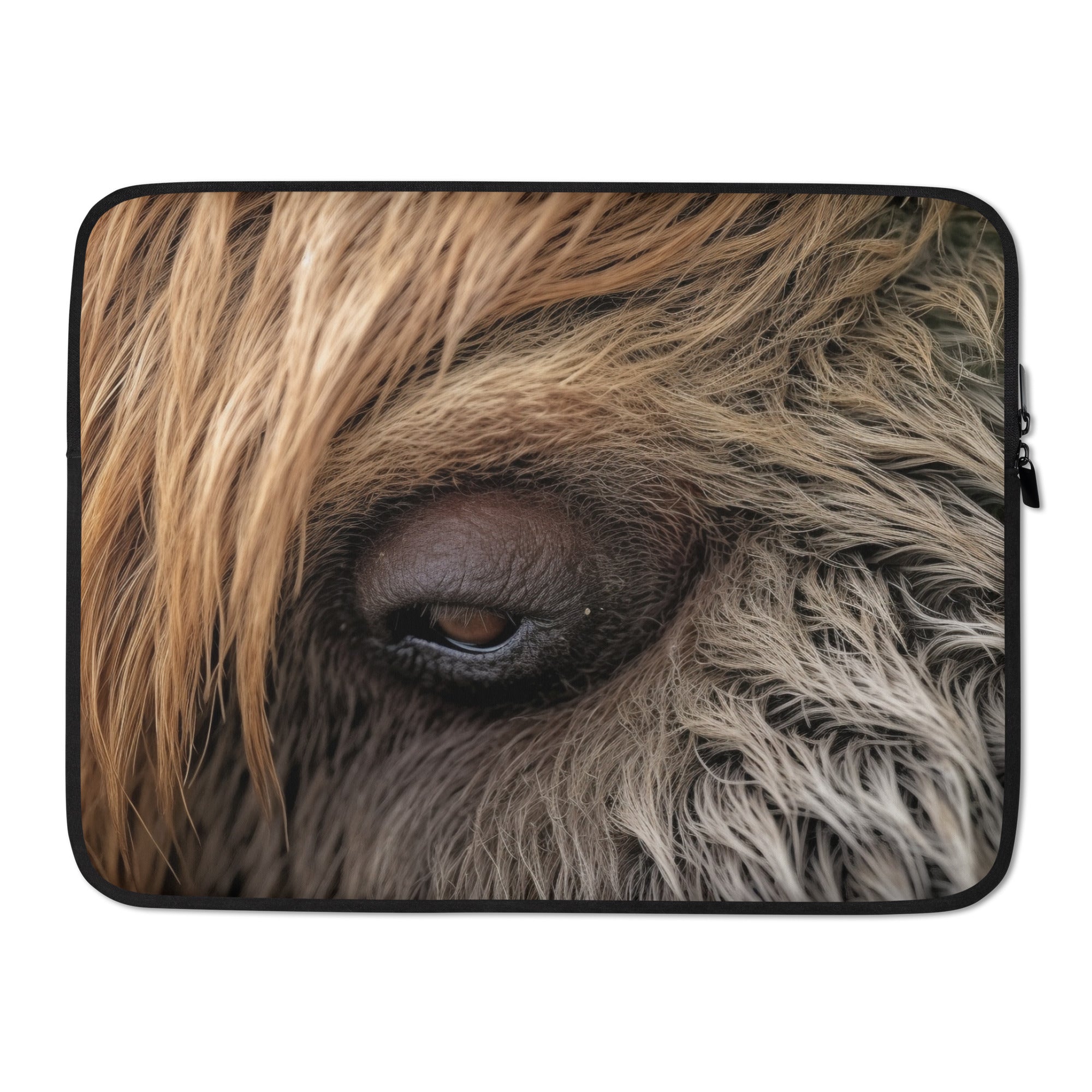 Sloth Fur Laptop Sleeve by Visual Verse - Image 1