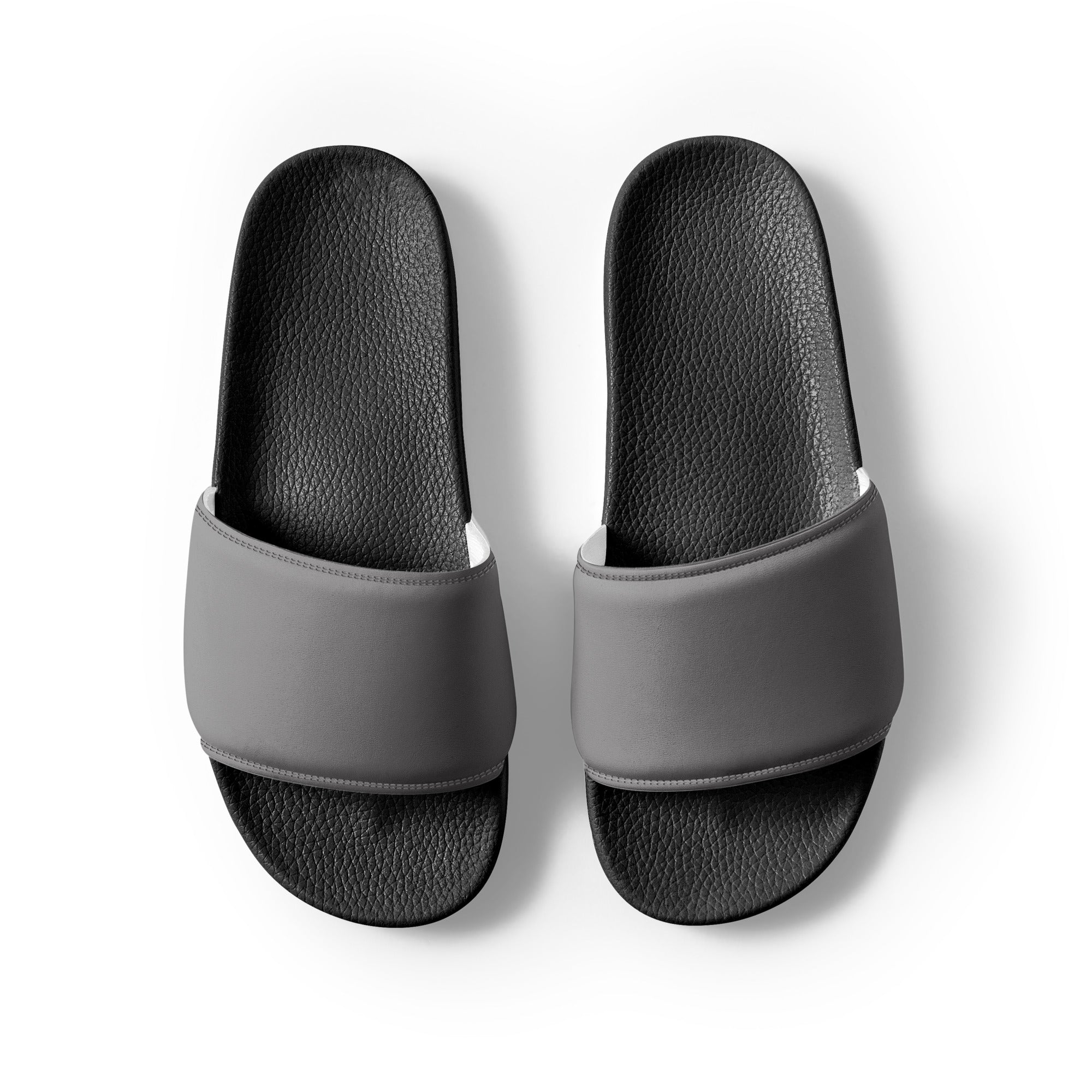 Snow Color Men's Slides by Visual Verse - Image 2