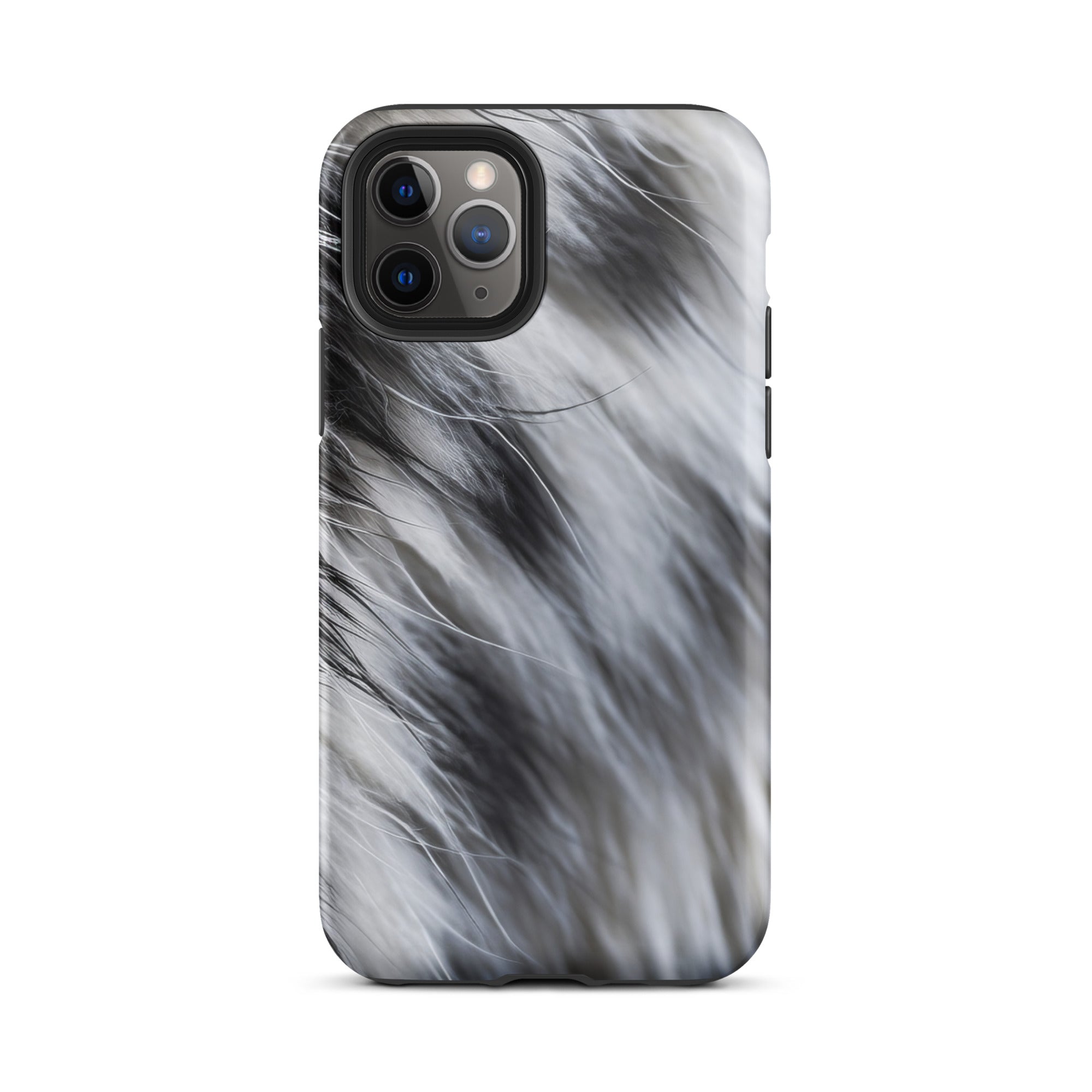 Snow Leopard Fur iPhone Case by Visual Verse - Image 3