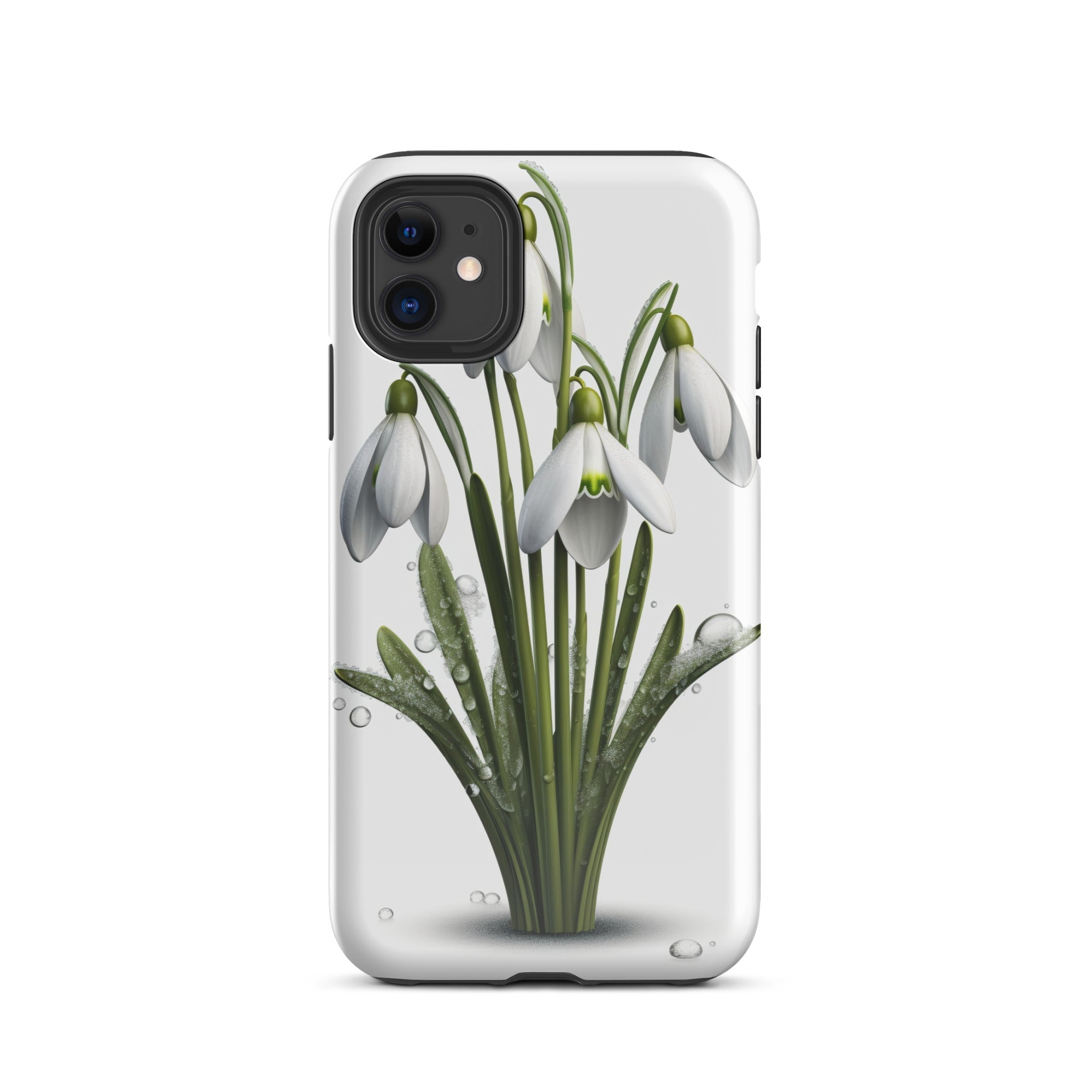Snowdrop Flower iPhone Case by Visual Verse - Image 1