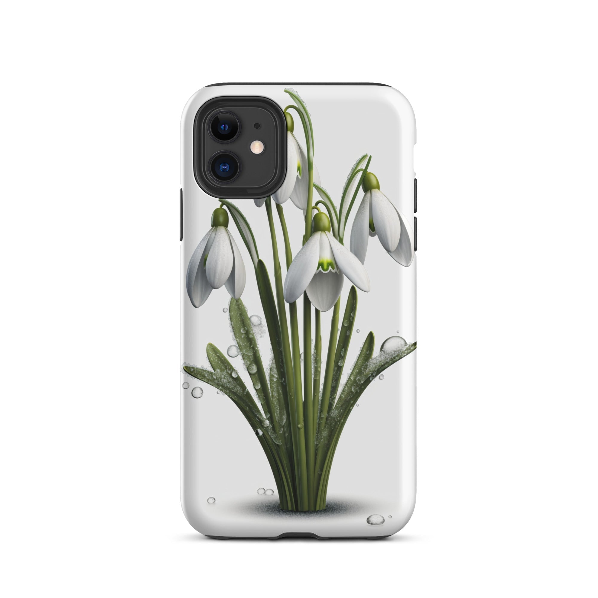 Snowdrop Flower iPhone Case by Visual Verse - Image 2