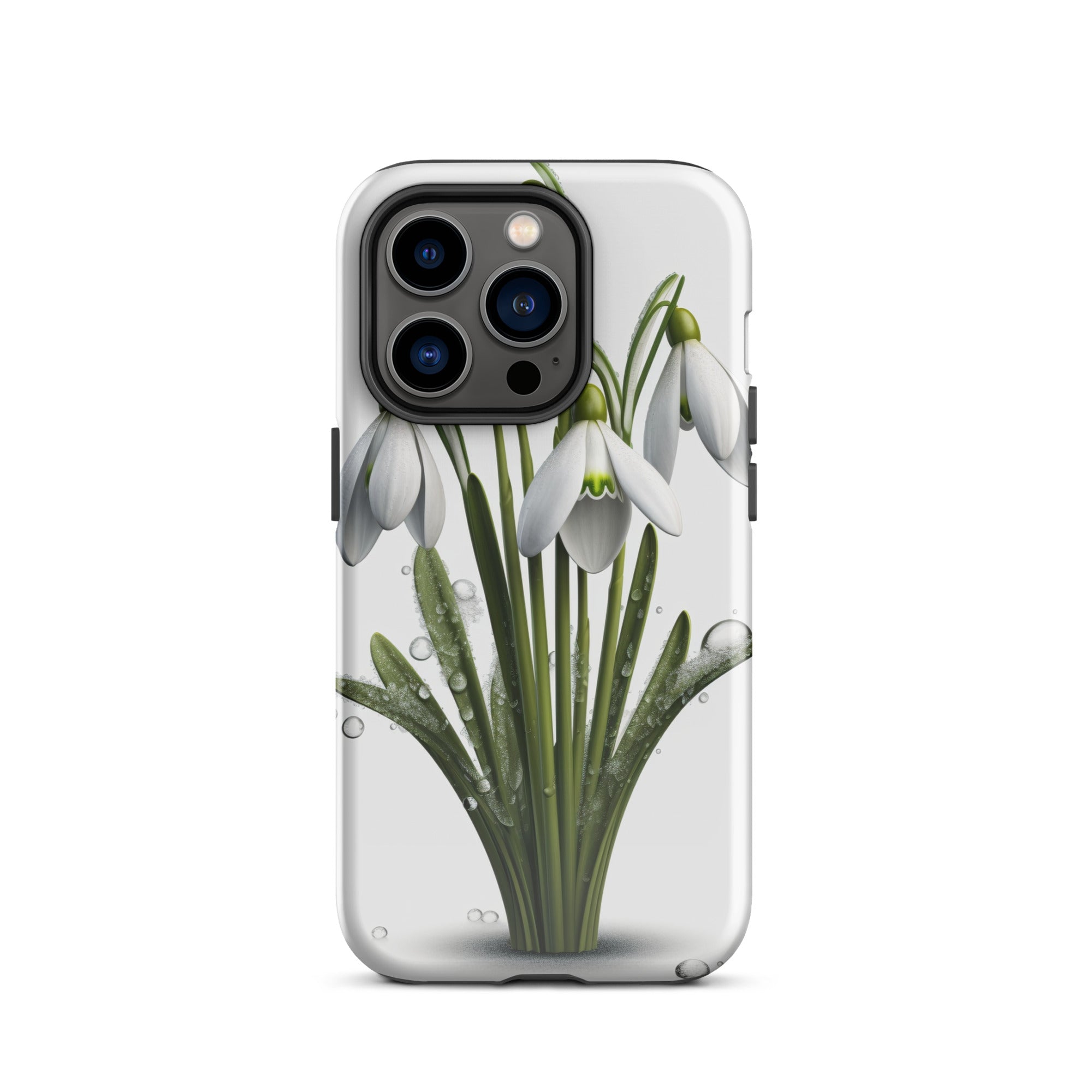 Snowdrop Flower iPhone Case by Visual Verse - Image 27