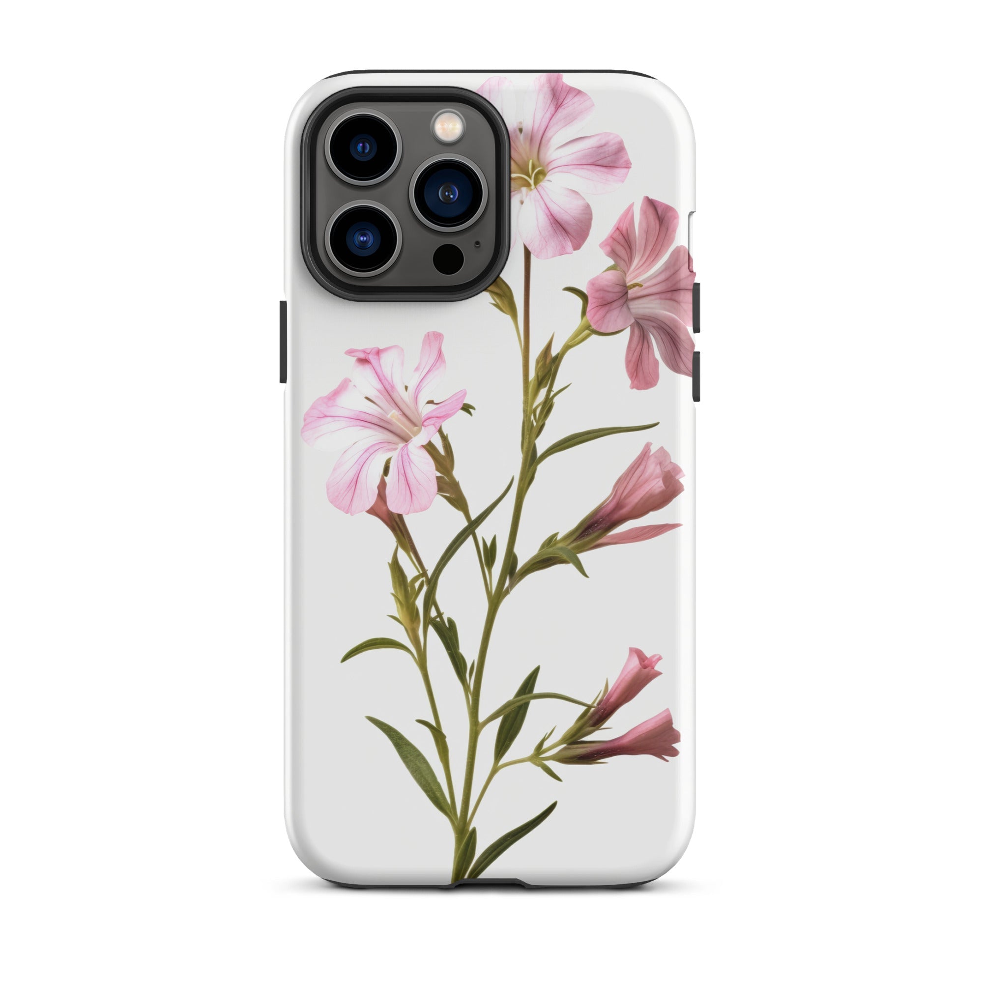 Soapwort Flower iPhone Case by Visual Verse - Image 22