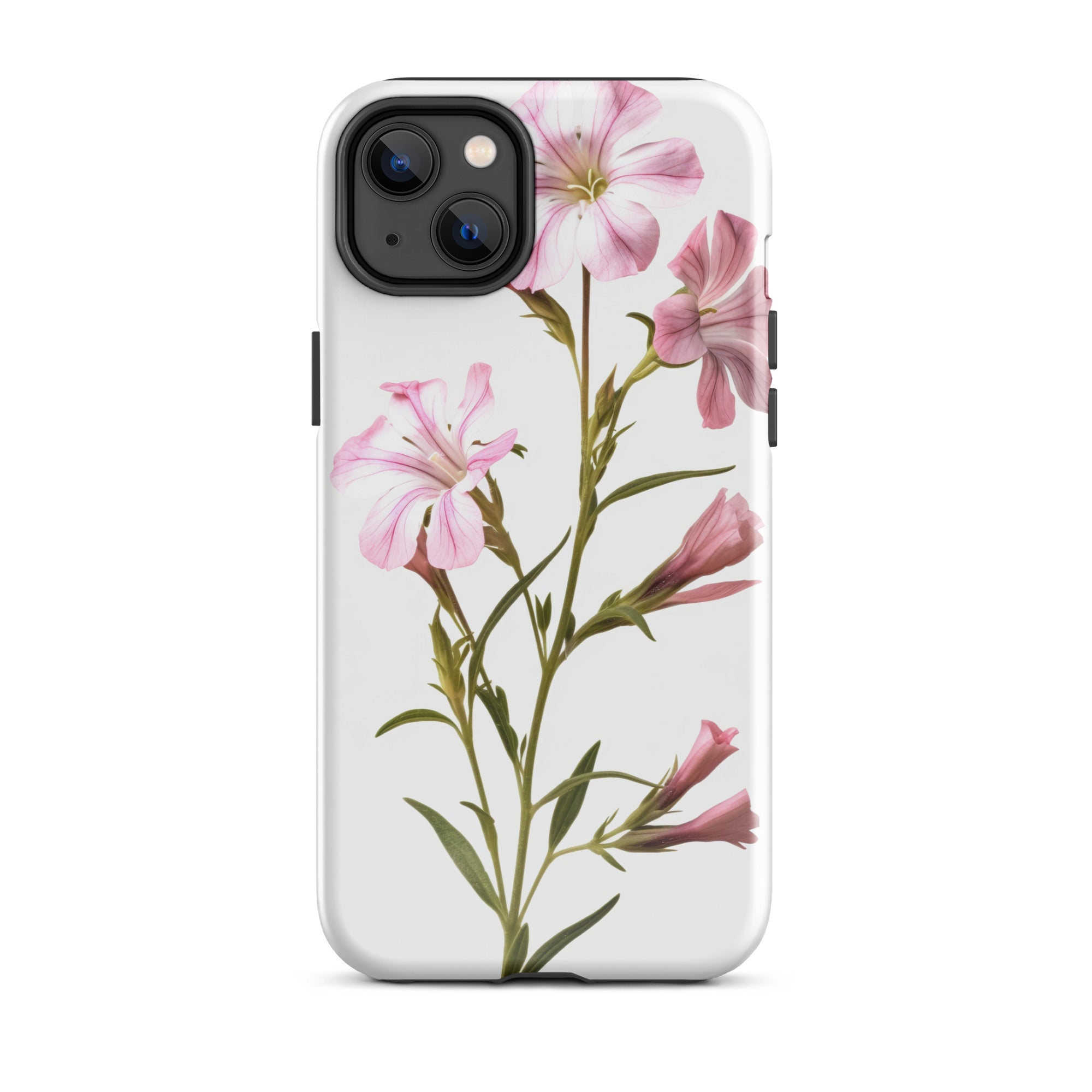 Soapwort Flower iPhone Case by Visual Verse - Image 25
