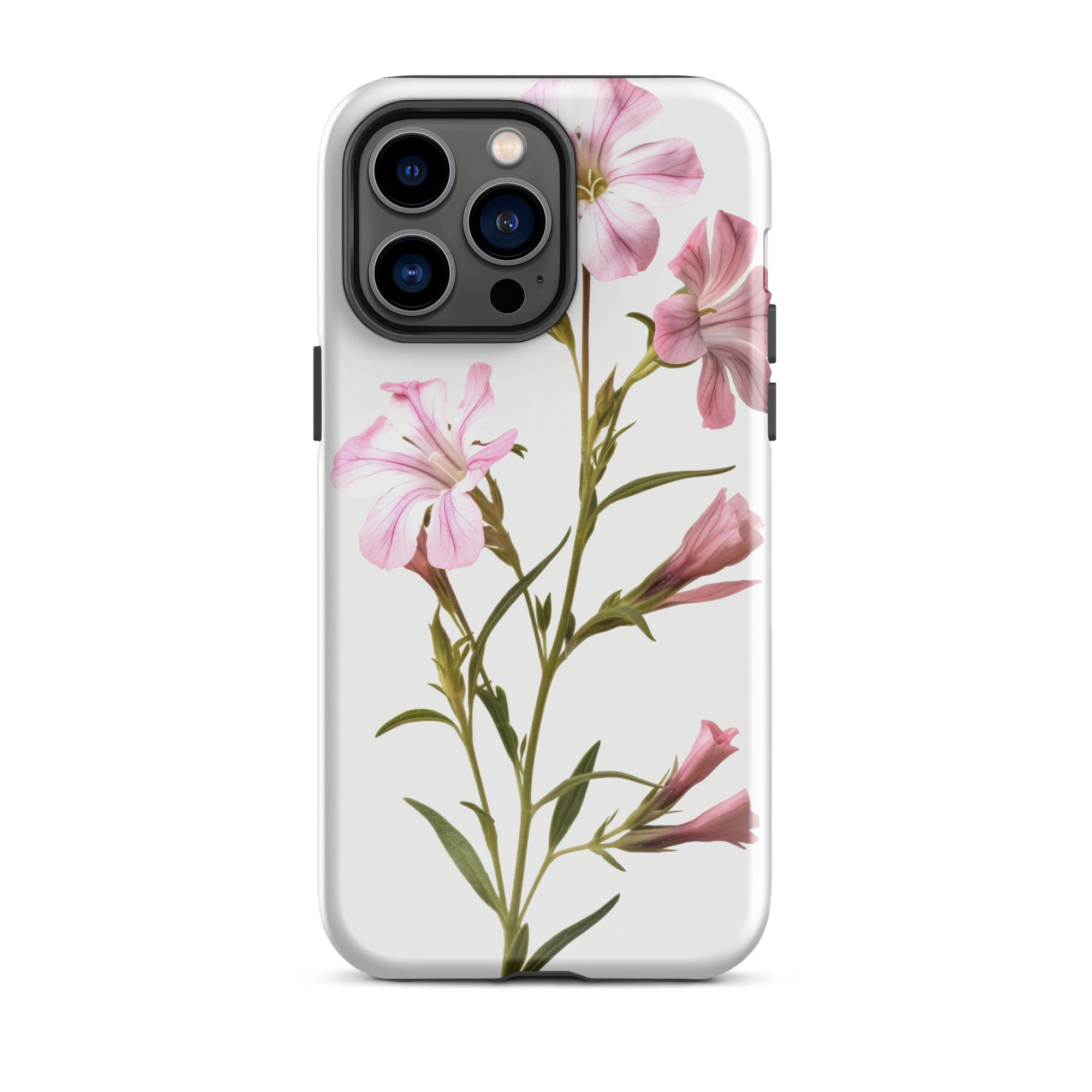 Soapwort Flower iPhone Case by Visual Verse - Image 29