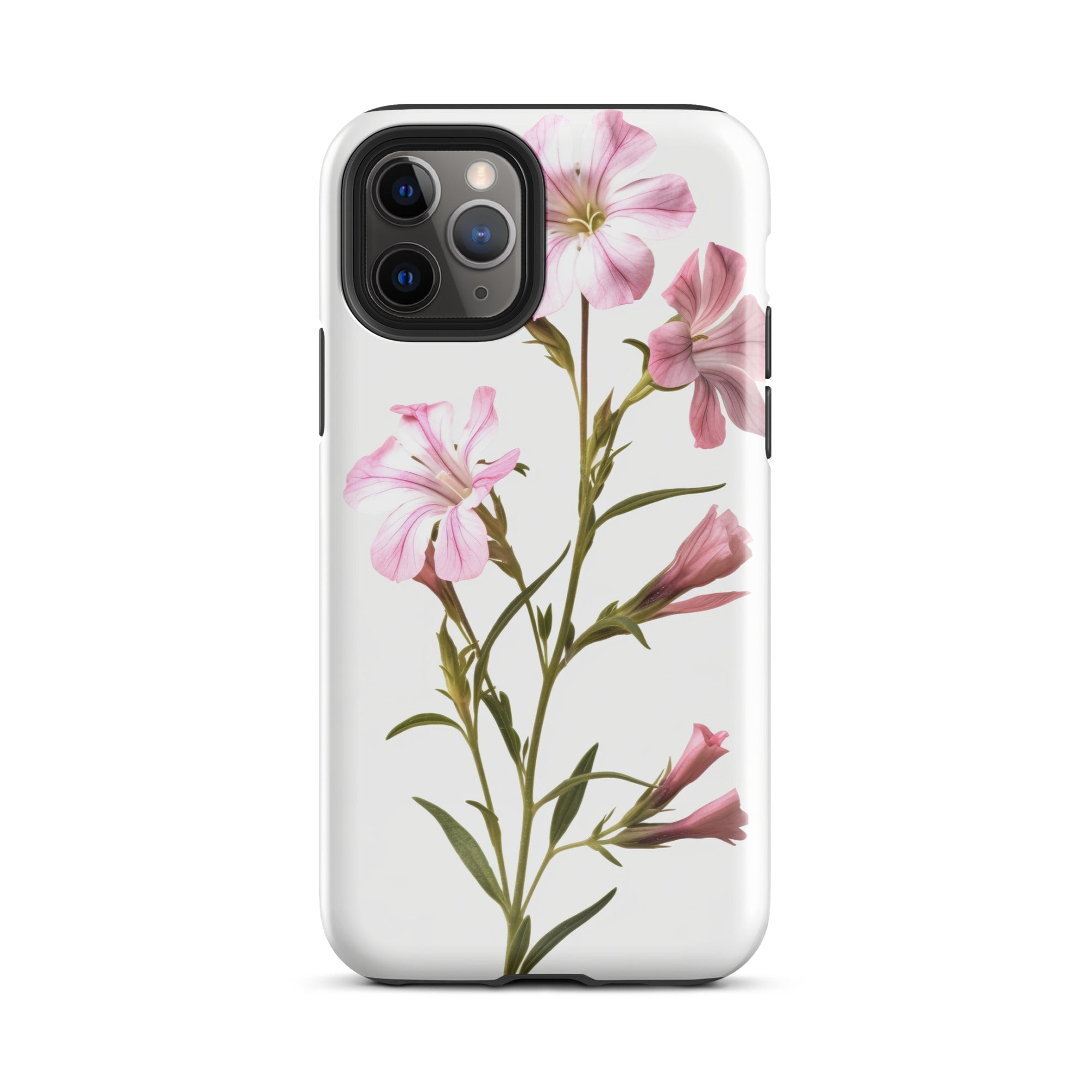 Soapwort Flower iPhone Case by Visual Verse - Image 3