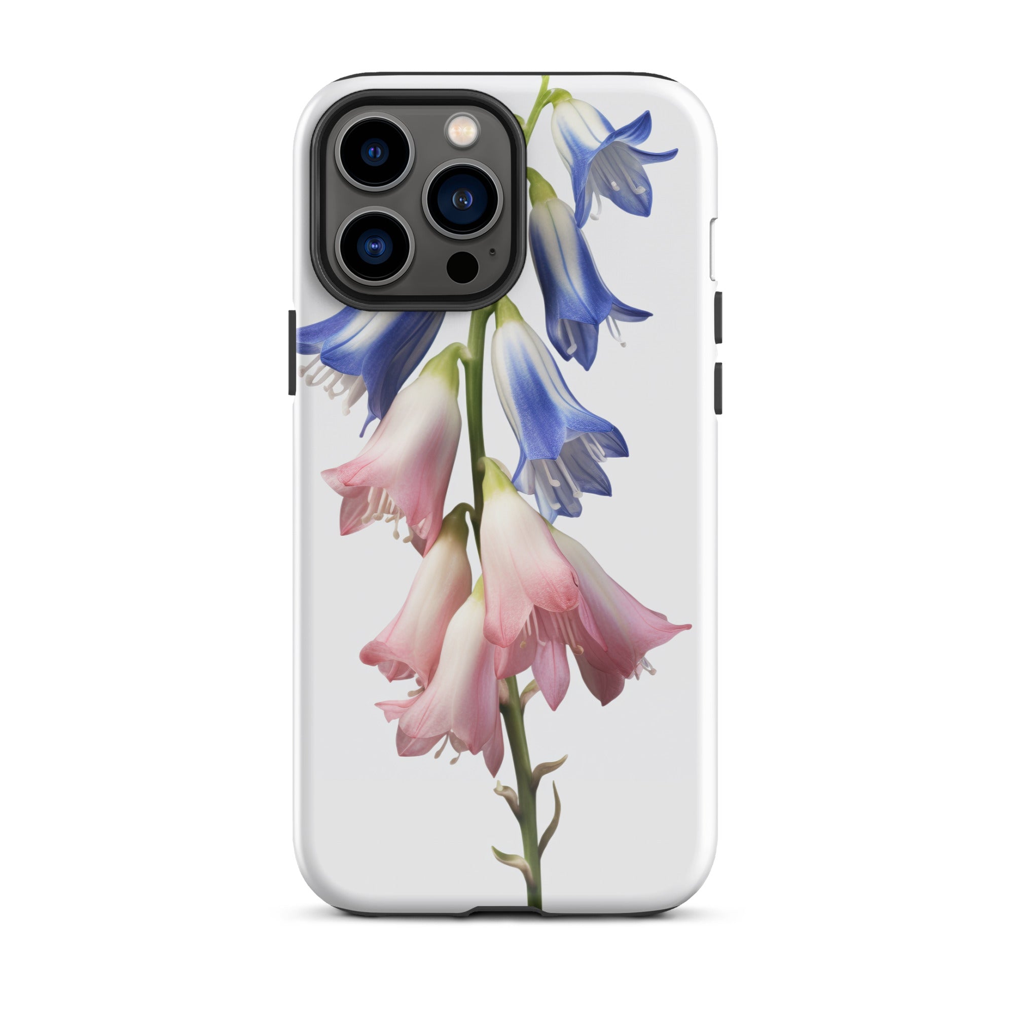 Spanish Bluebell Flower iPhone Case by Visual Verse - Image 21