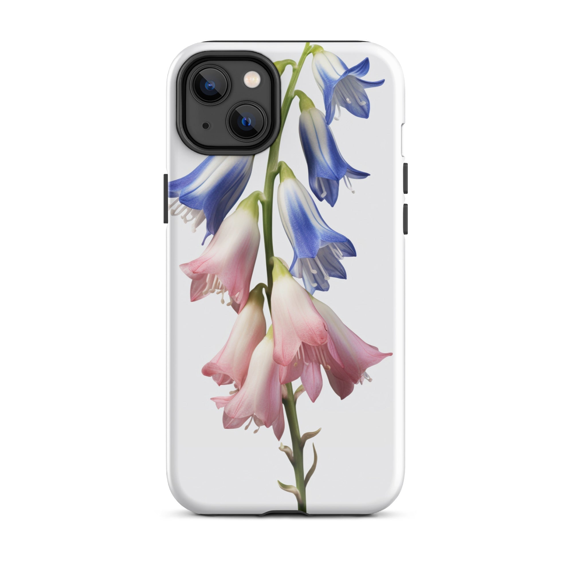 Spanish Bluebell Flower iPhone Case by Visual Verse - Image 25