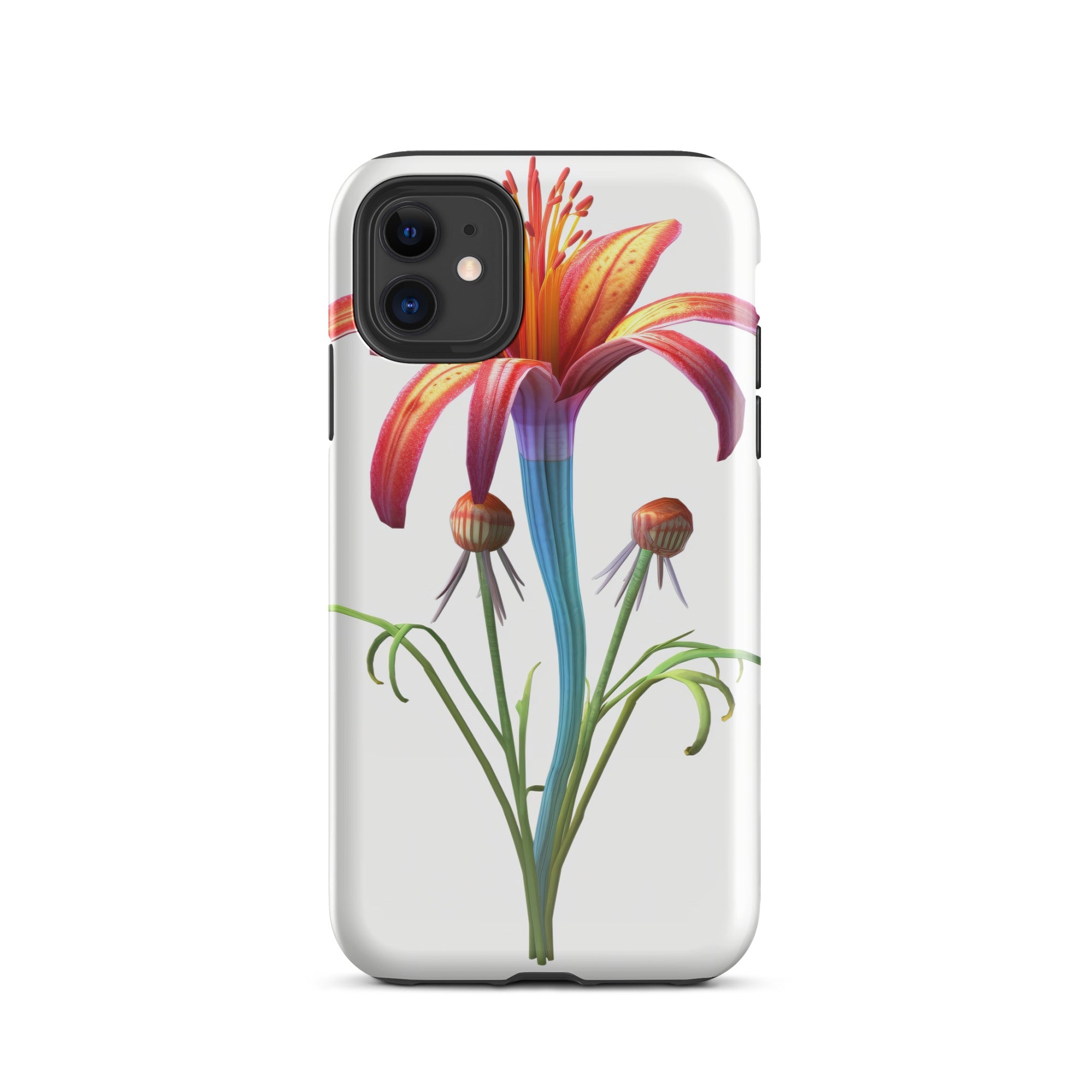 Spider Flower iPhone Case by Visual Verse - Image 1