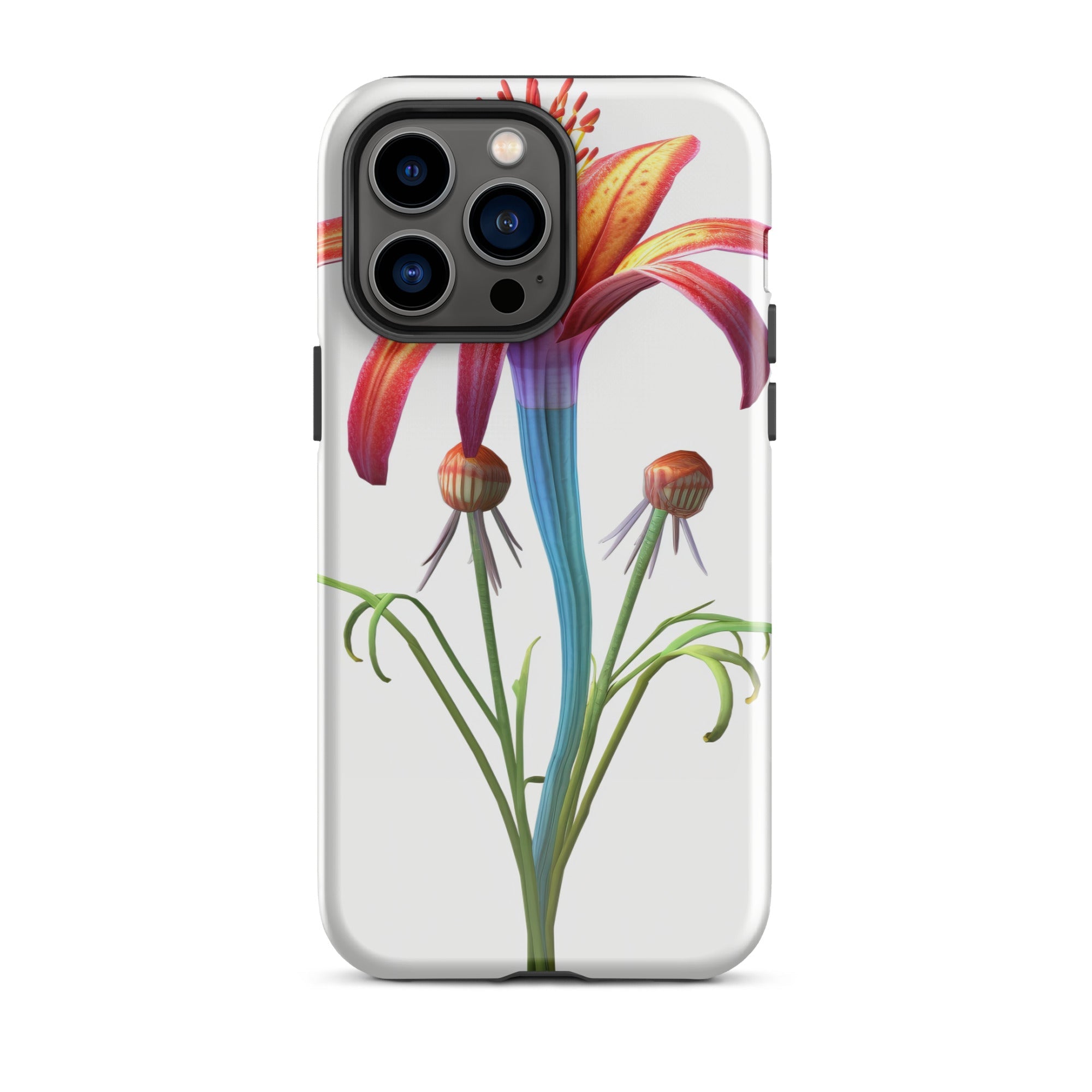 Spider Flower iPhone Case by Visual Verse - Image 29