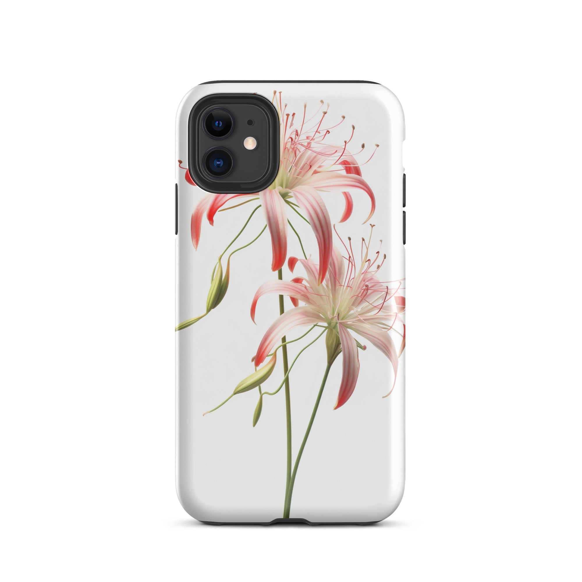 Spider Lily Flower iPhone Case by Visual Verse - Image 1