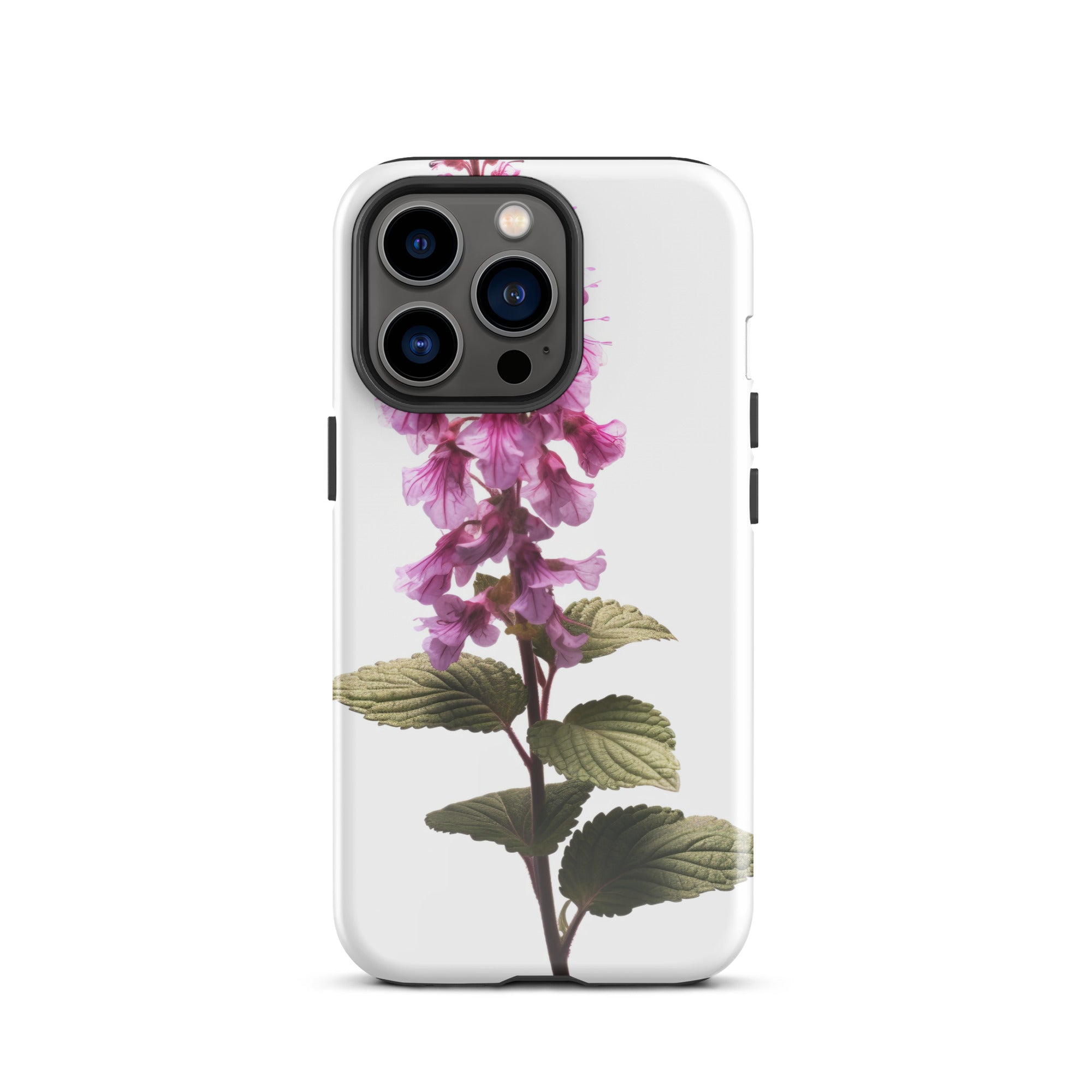 Spotted Deadnettle Flower iPhone Case by Visual Verse - Image 19