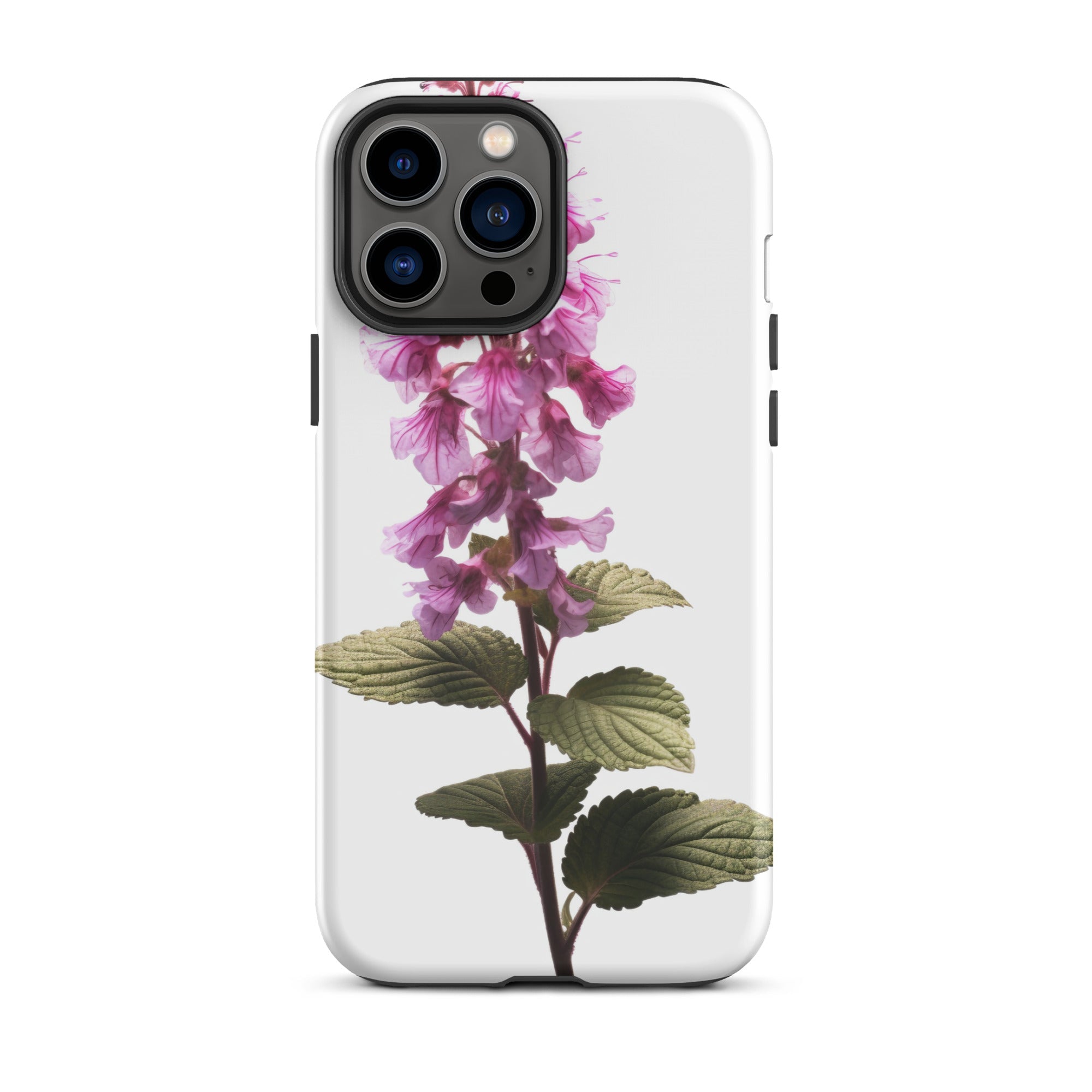 Spotted Deadnettle Flower iPhone Case by Visual Verse - Image 22