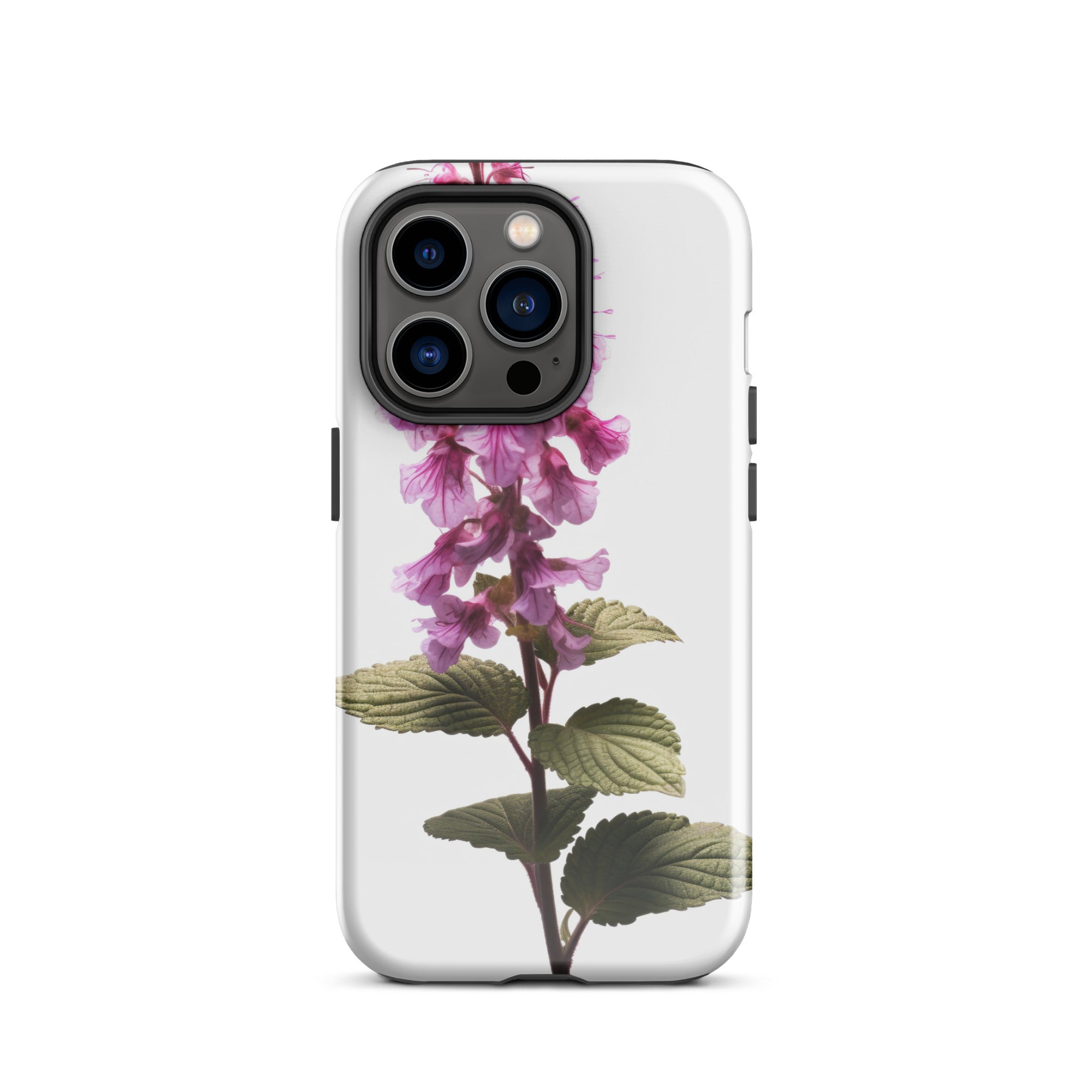 Spotted Deadnettle Flower iPhone Case by Visual Verse - Image 27